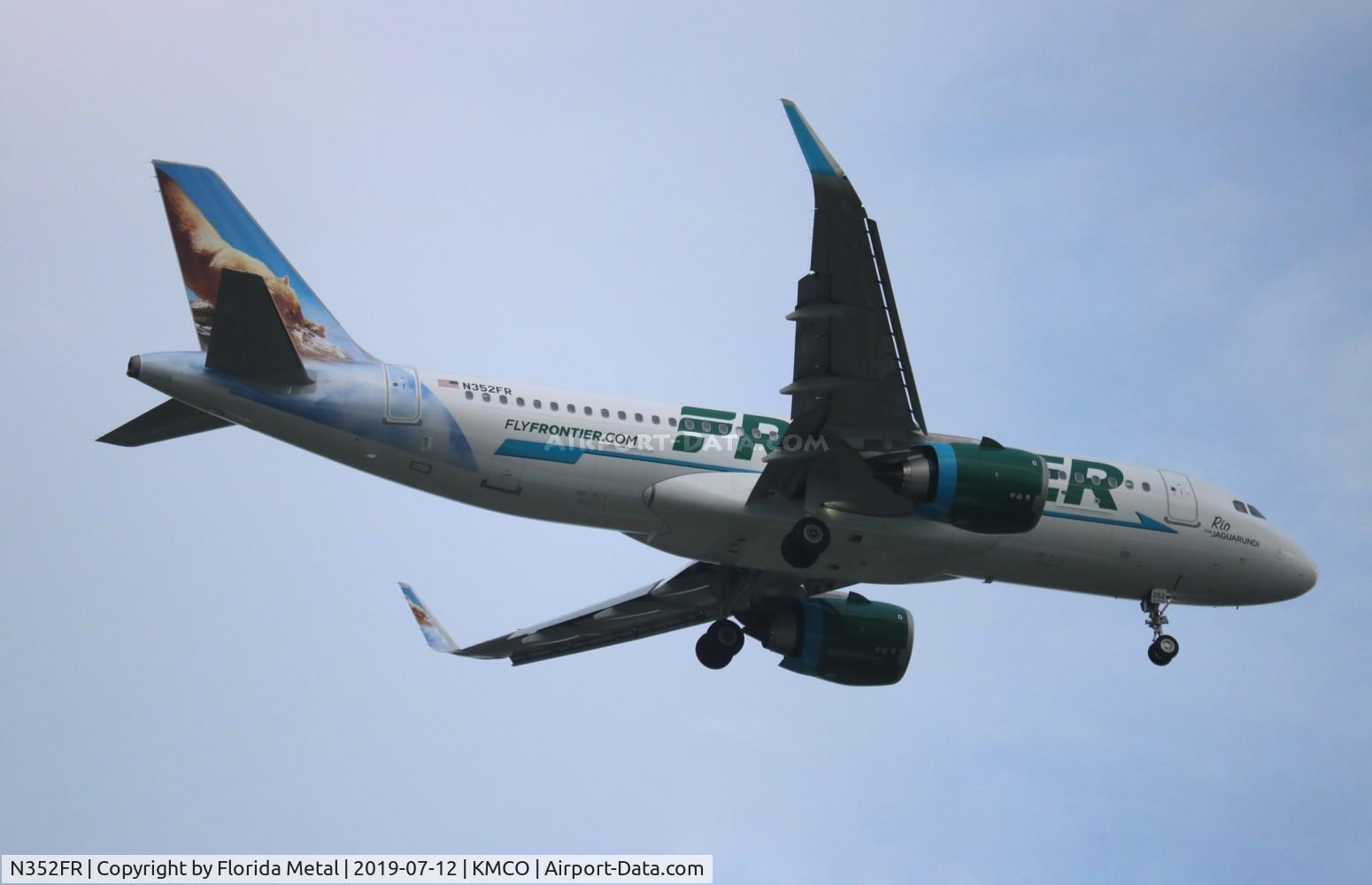 N352FR, 2019 Airbus A320-251N C/N 8976, MCO 2019