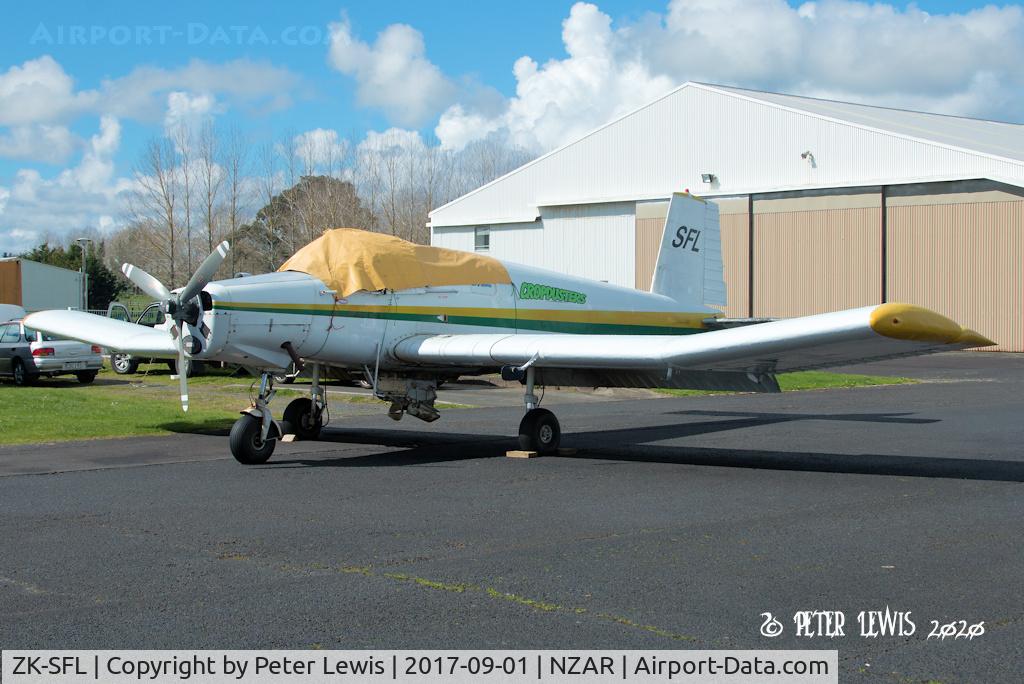 ZK-SFL, NZ Aerospace FU24 C/N 154, Cropdusters Ltd., Auckland