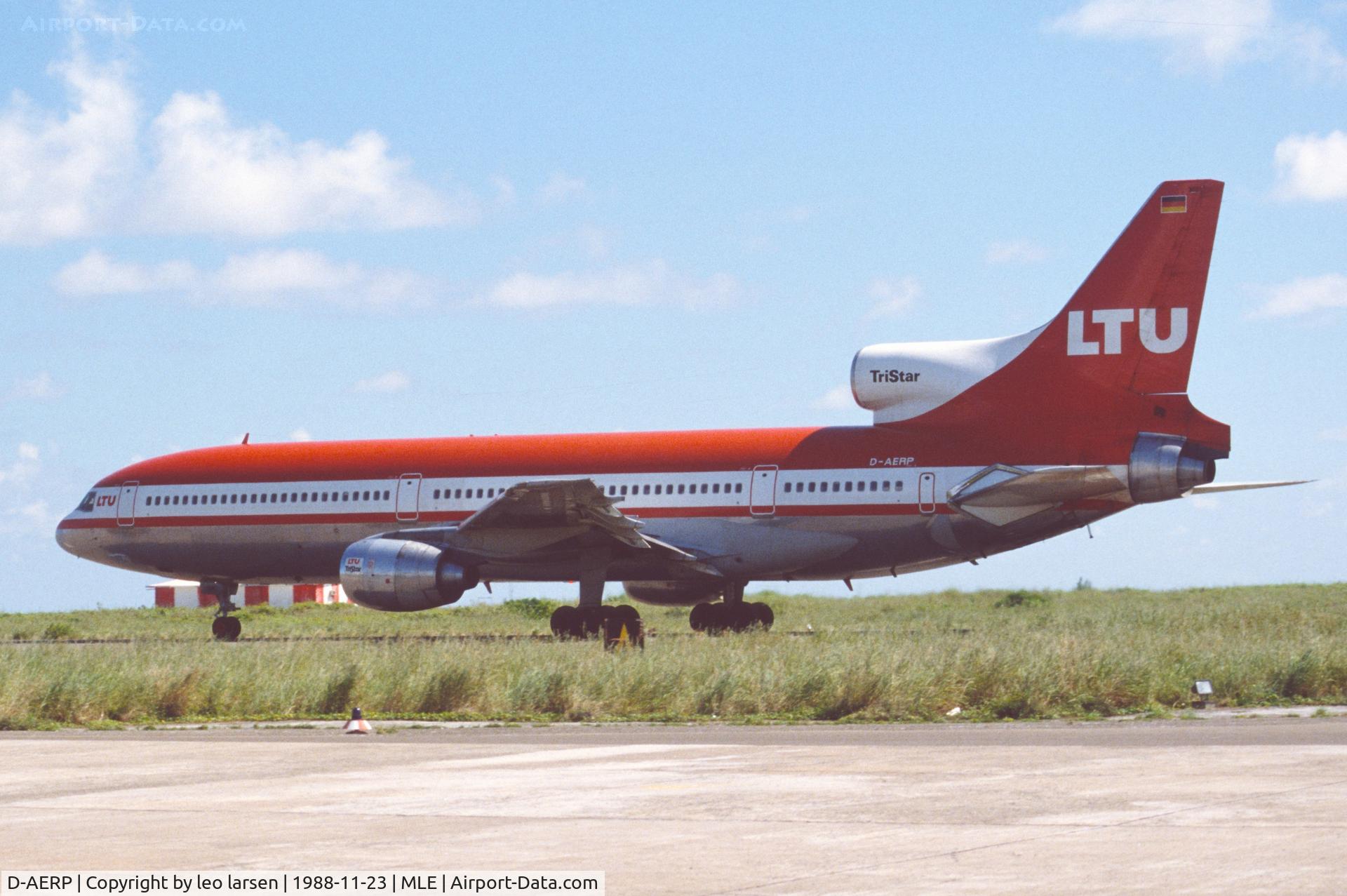 D-AERP, Lockheed L-1011-385-1 TriStar 1 C/N 193A-1152, Male 23.11.1988