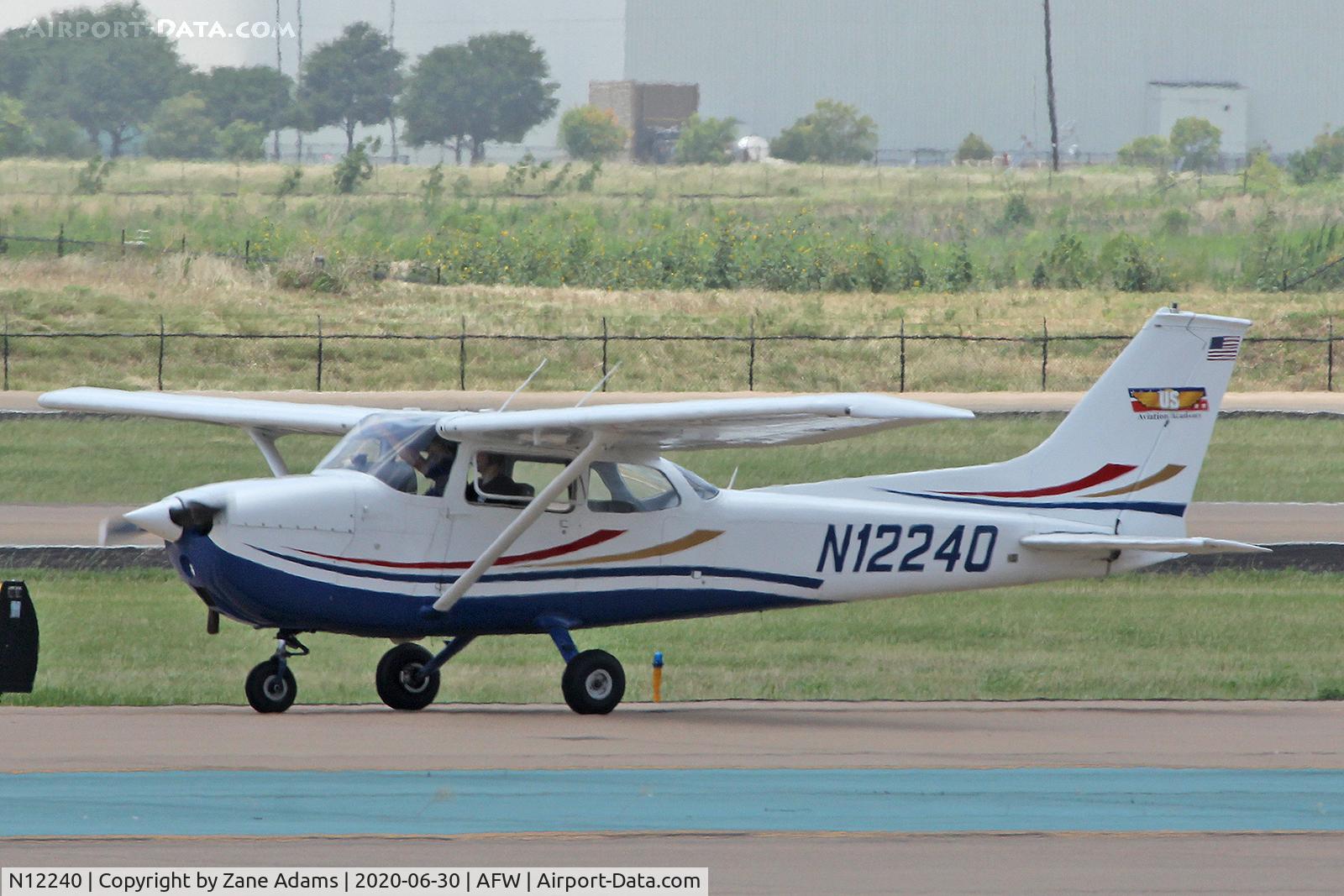 N12240, 1973 Cessna 172M C/N 17261901, At Alliance Airport