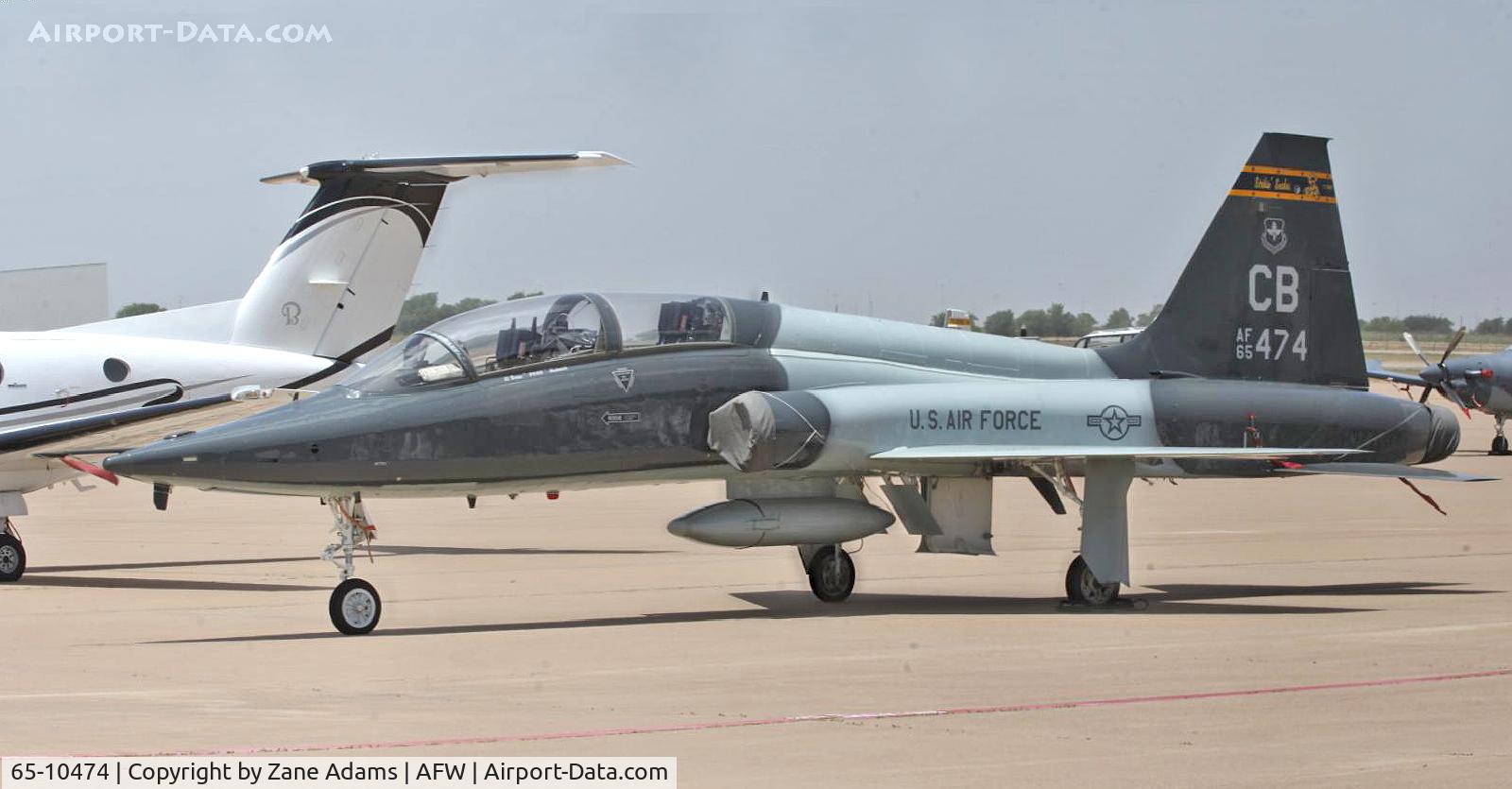 65-10474, 1965 Northrop T-38C Talon C/N N.5893, At Alliance Airport - Fort Worth, TX