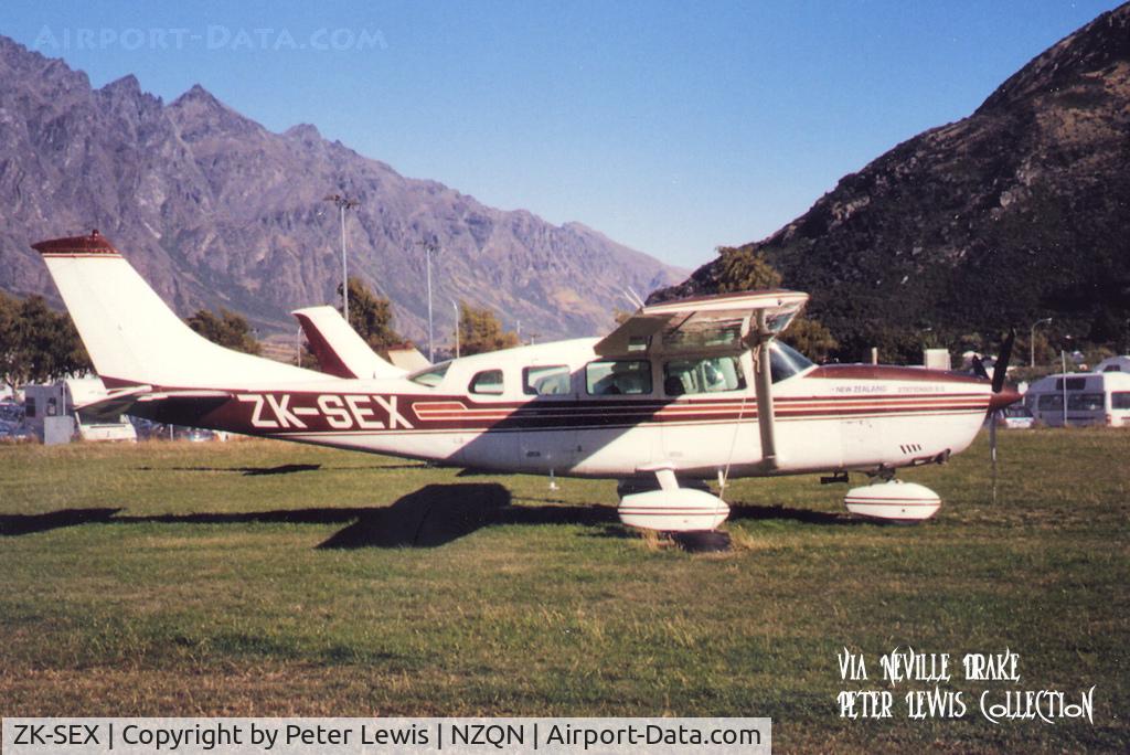 ZK-SEX, 1980 Cessna T207A C/N 20700609, Milford Sound Scenic Flights Ltd., Queenstown - 2007