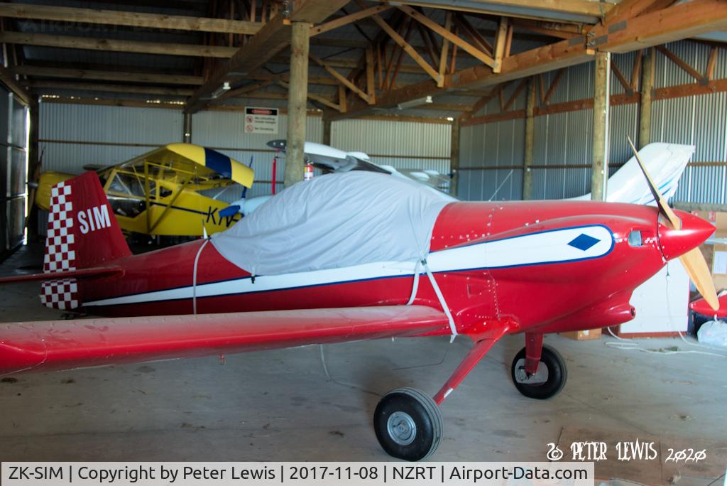 ZK-SIM, Vans RV-4 C/N 2816, E D Langston, Methven