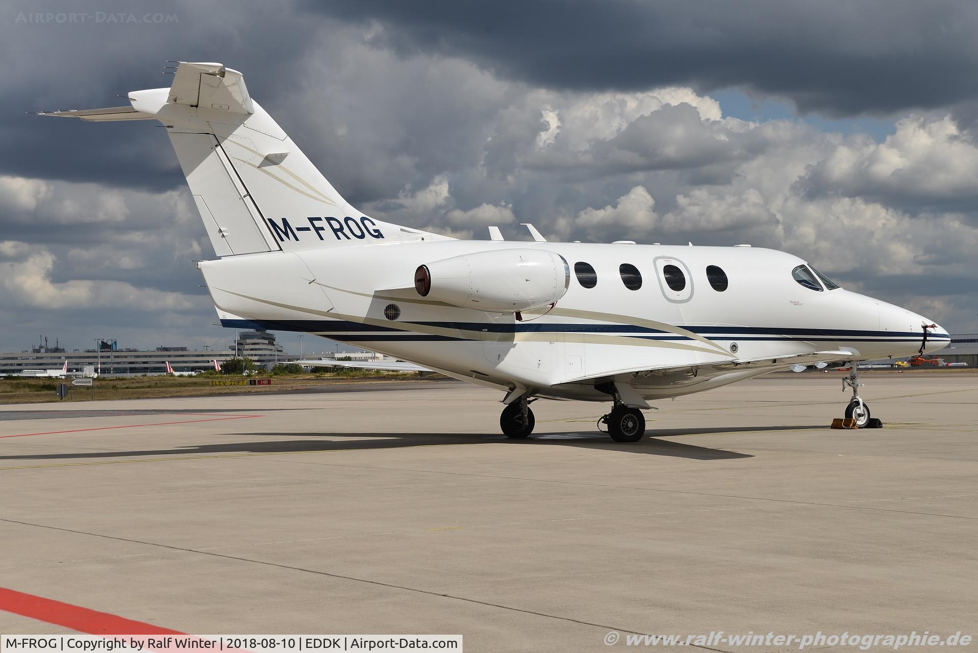 M-FROG, 2006 Raytheon 390 Premier 1A C/N RB-165, Raytheon 390 Premier 1A - White and Cope Aviation - RB-165 - M-FROG - 10.08.2018 - CGN