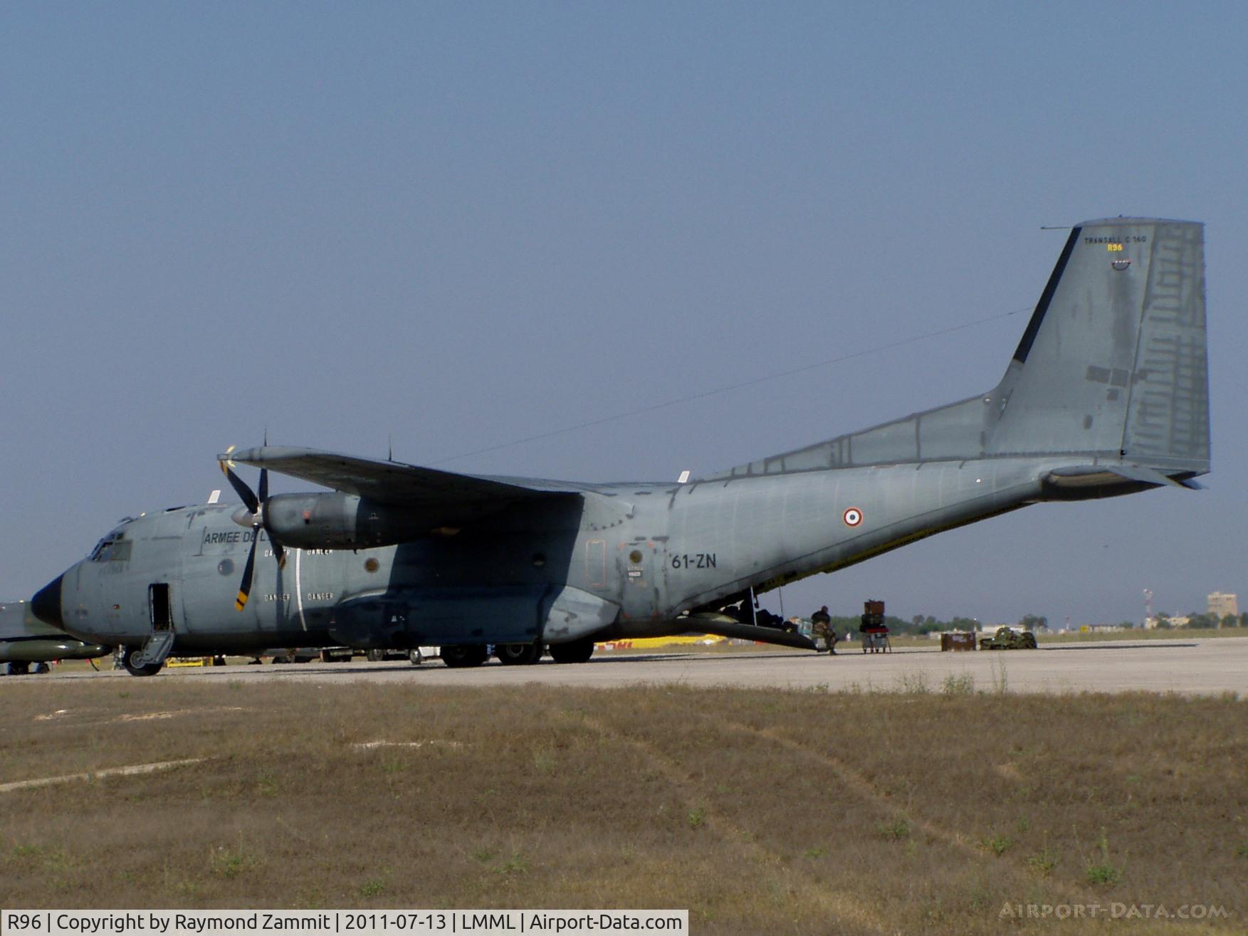 R96, Transall C-160R C/N 96, Transall C160 R96/61-ZN French Air Force