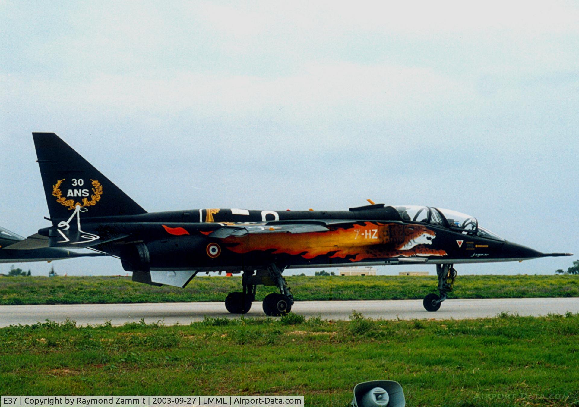 E37, Sepecat Jaguar E C/N E37, Sepacat Jaguar  E37/7-HZ French Air Force