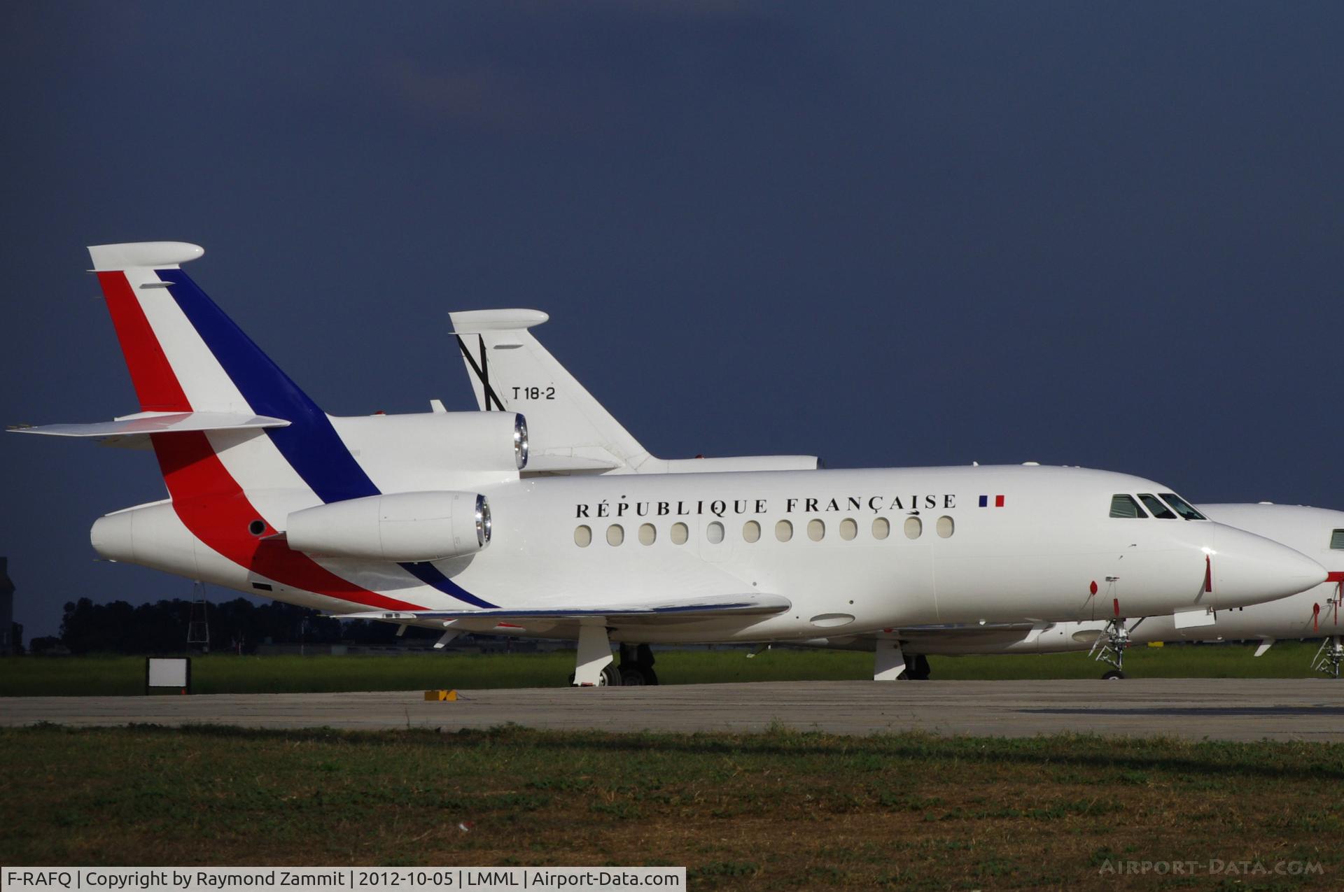 F-RAFQ, 1985 Dassault-Breguet Falcon (Mystere) 900 C/N 4, Dassault Falcon 900 F-RAFQ French Air Force