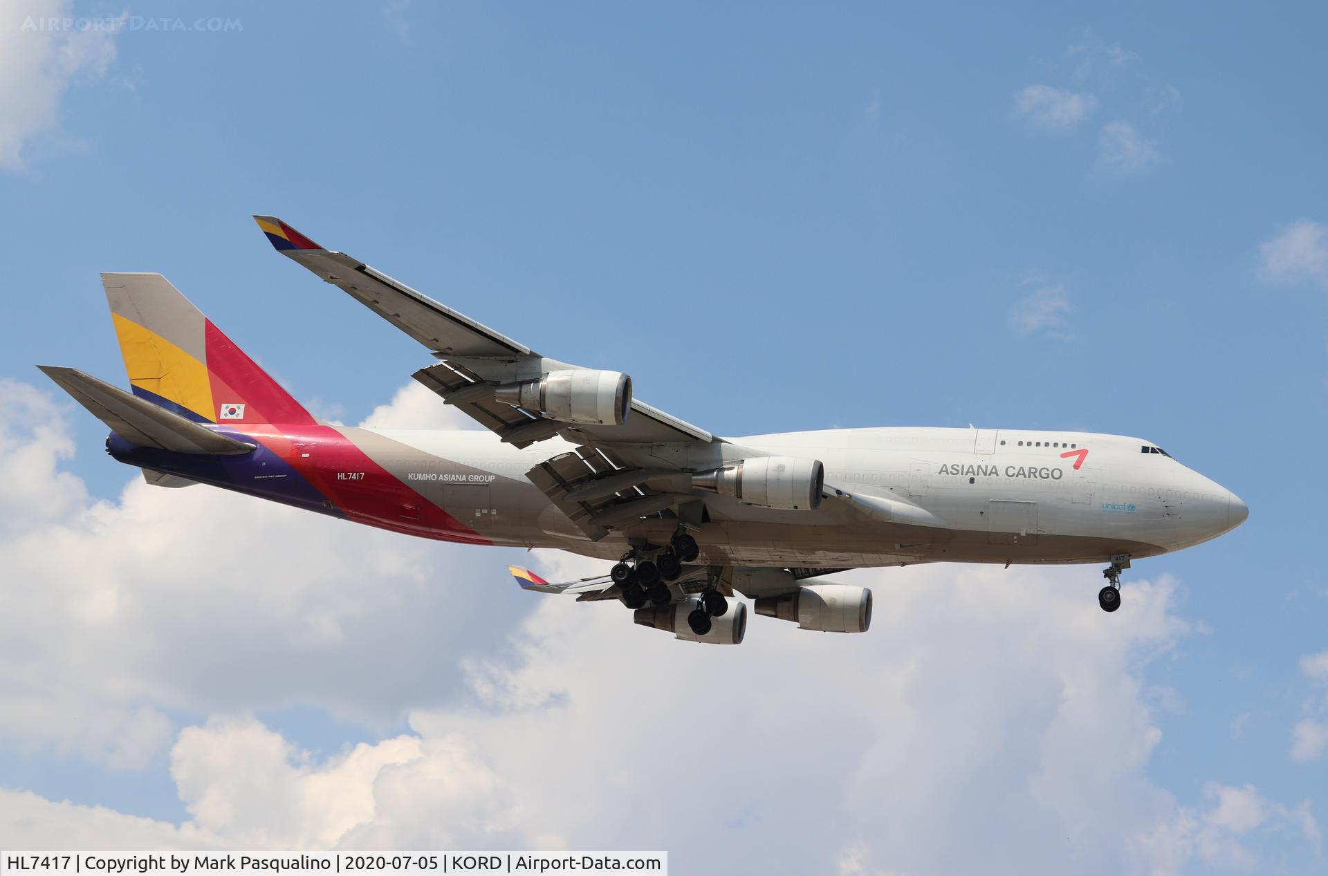 HL7417, 1993 Boeing 747-48EM(BDSF) C/N 25779, Boeing 747-48EM/(BCSF)