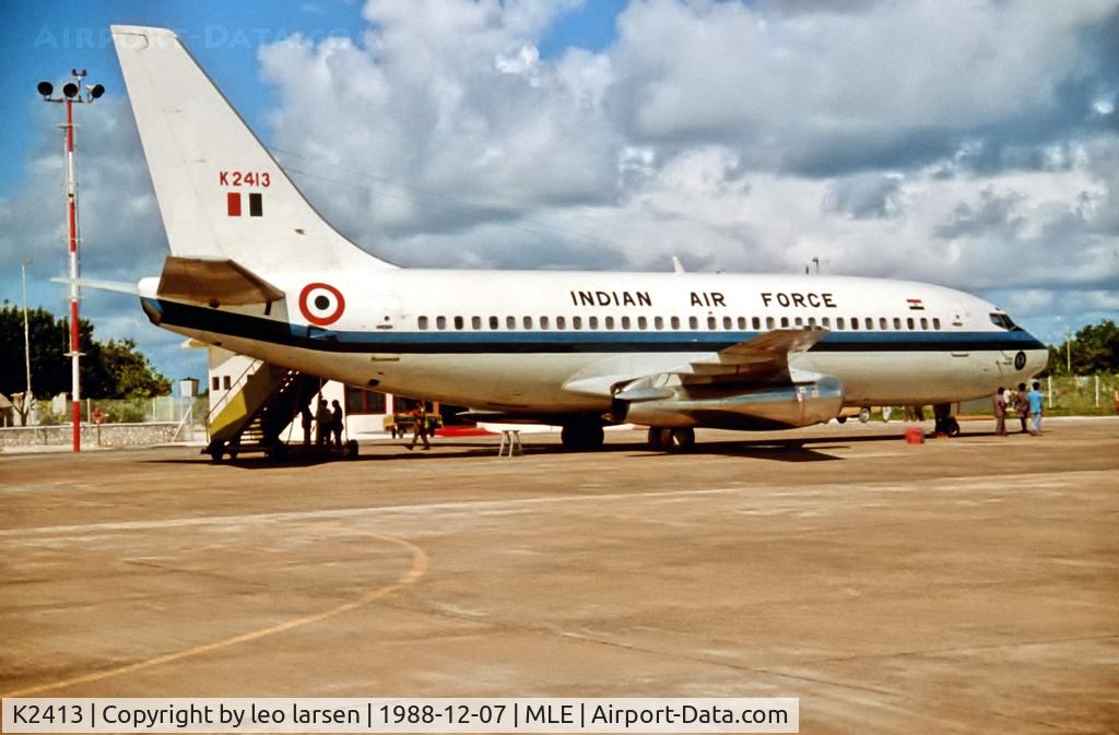 K2413, 1983 Boeing 737-2A8 C/N 23037, Male 7.12.1988