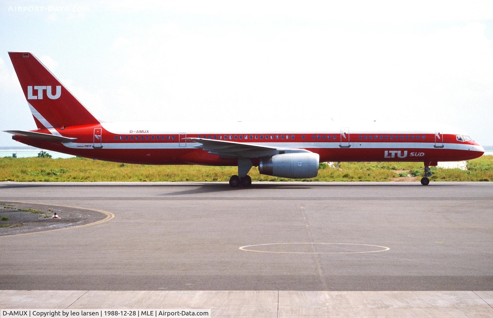 D-AMUX, 1988 Boeing 757-2G5 C/N 23983, Male 28.12.1988