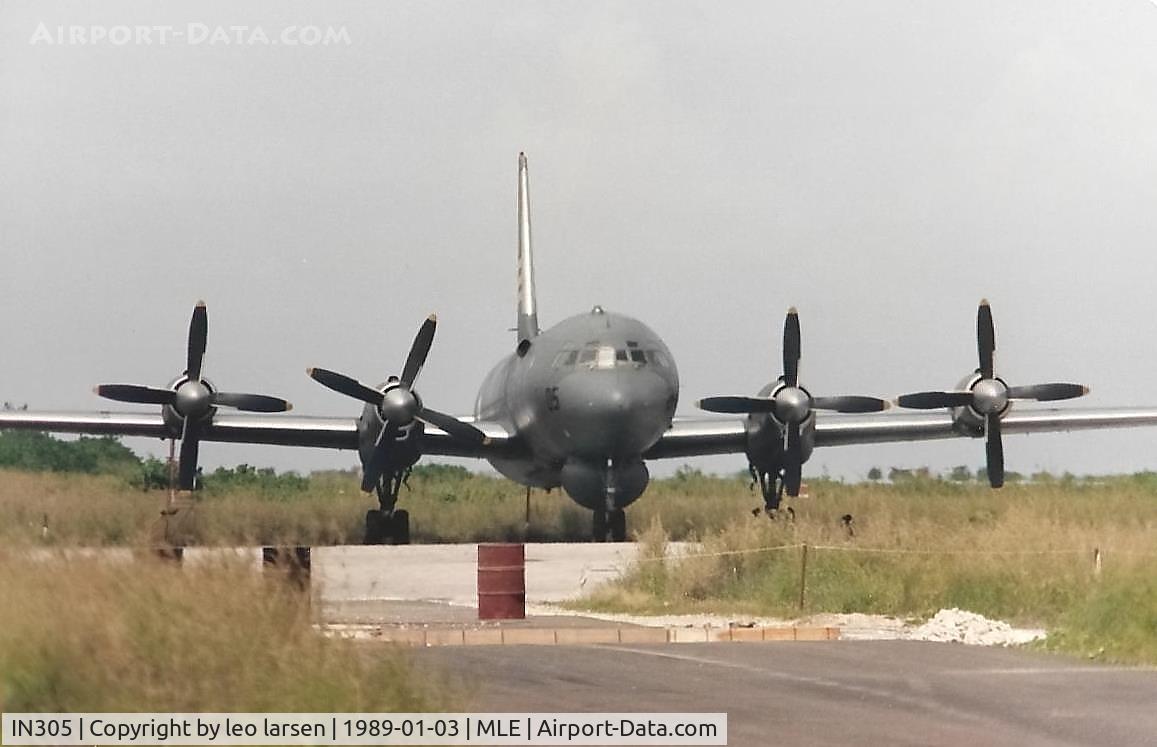 IN305, Ilyushin Il-38SD C/N 080010609, Male 3.1.1989