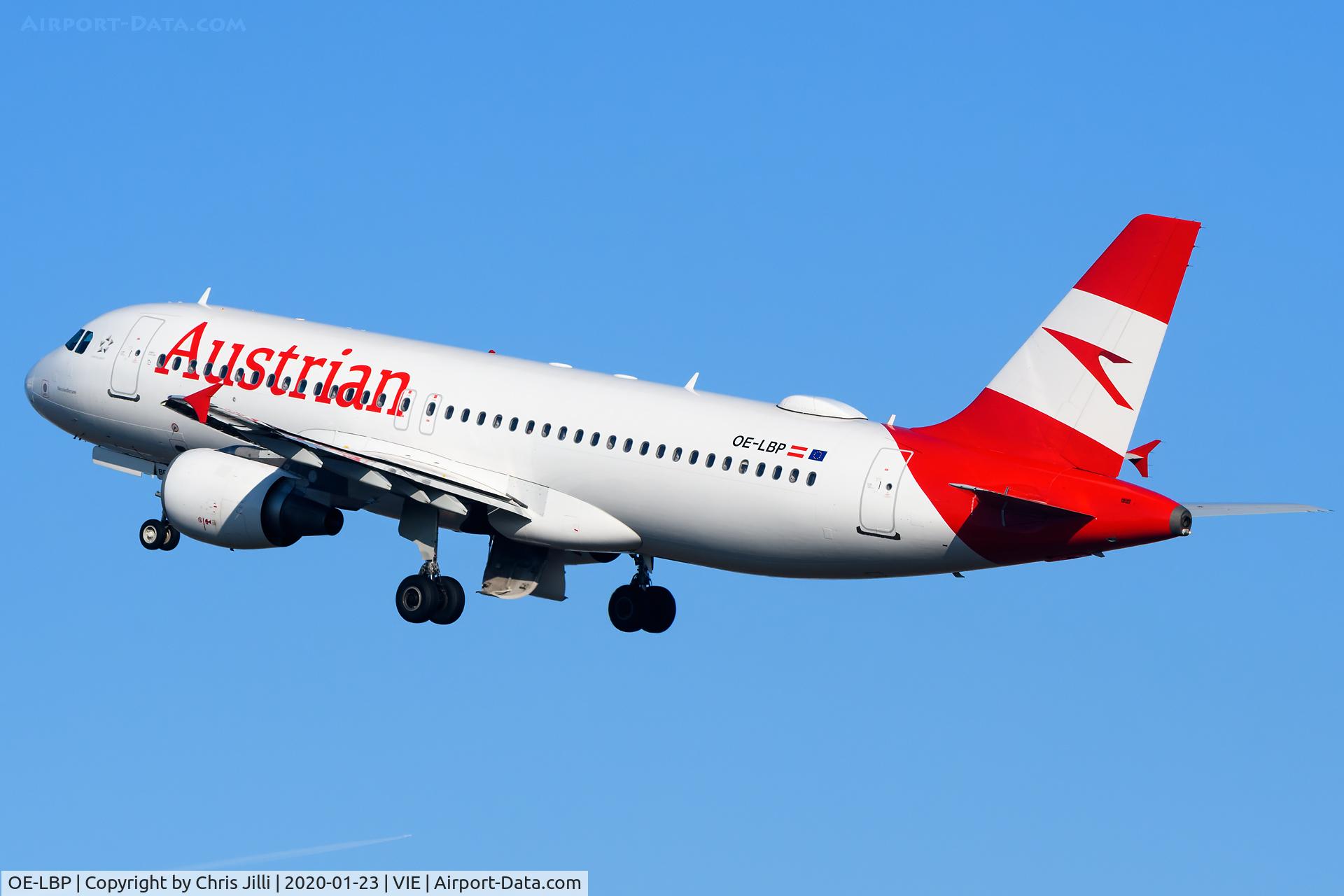 OE-LBP, 1998 Airbus A320-214 C/N 797, Austrian Airlines