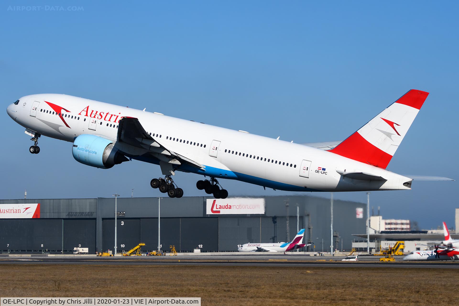 OE-LPC, 2002 Boeing 777-2Z9/ER C/N 29313, Austrian Airlines