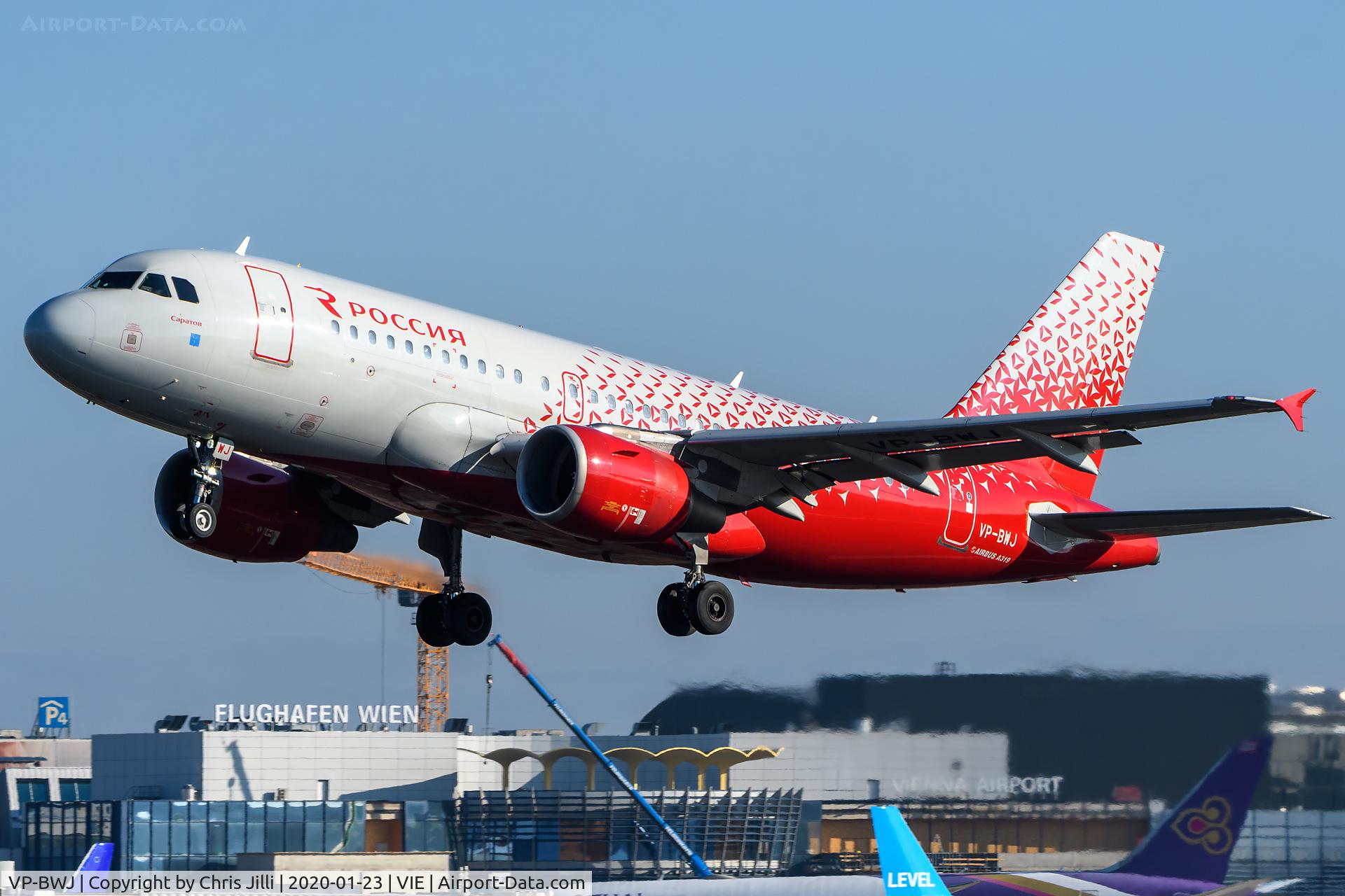 VP-BWJ, 2004 Airbus A319-111 C/N 2179, Rossiya