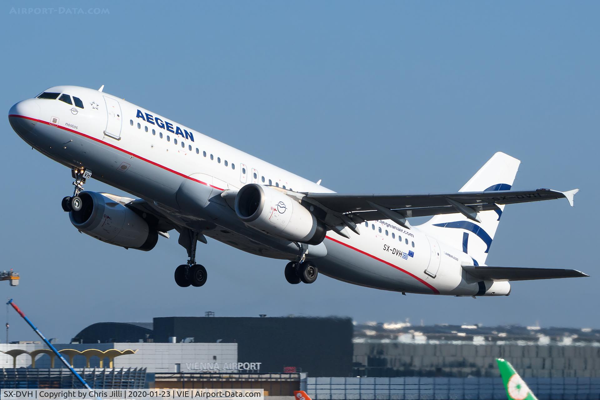 SX-DVH, 2007 Airbus A320-232 C/N 3066, Aegean Airlines