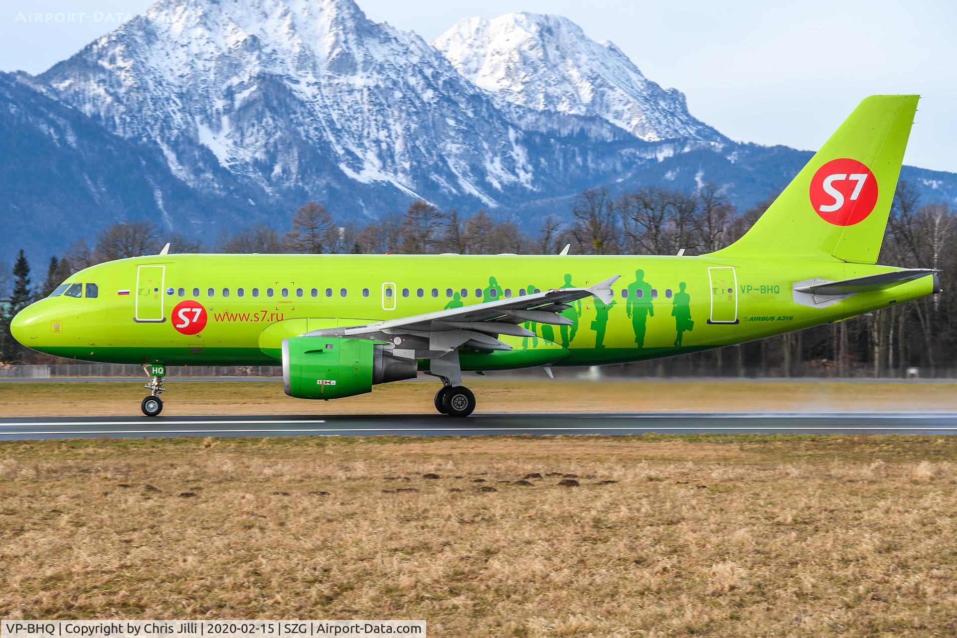 VP-BHQ, 2005 Airbus A319-114 C/N 2641, S7 Siberian Airlines
