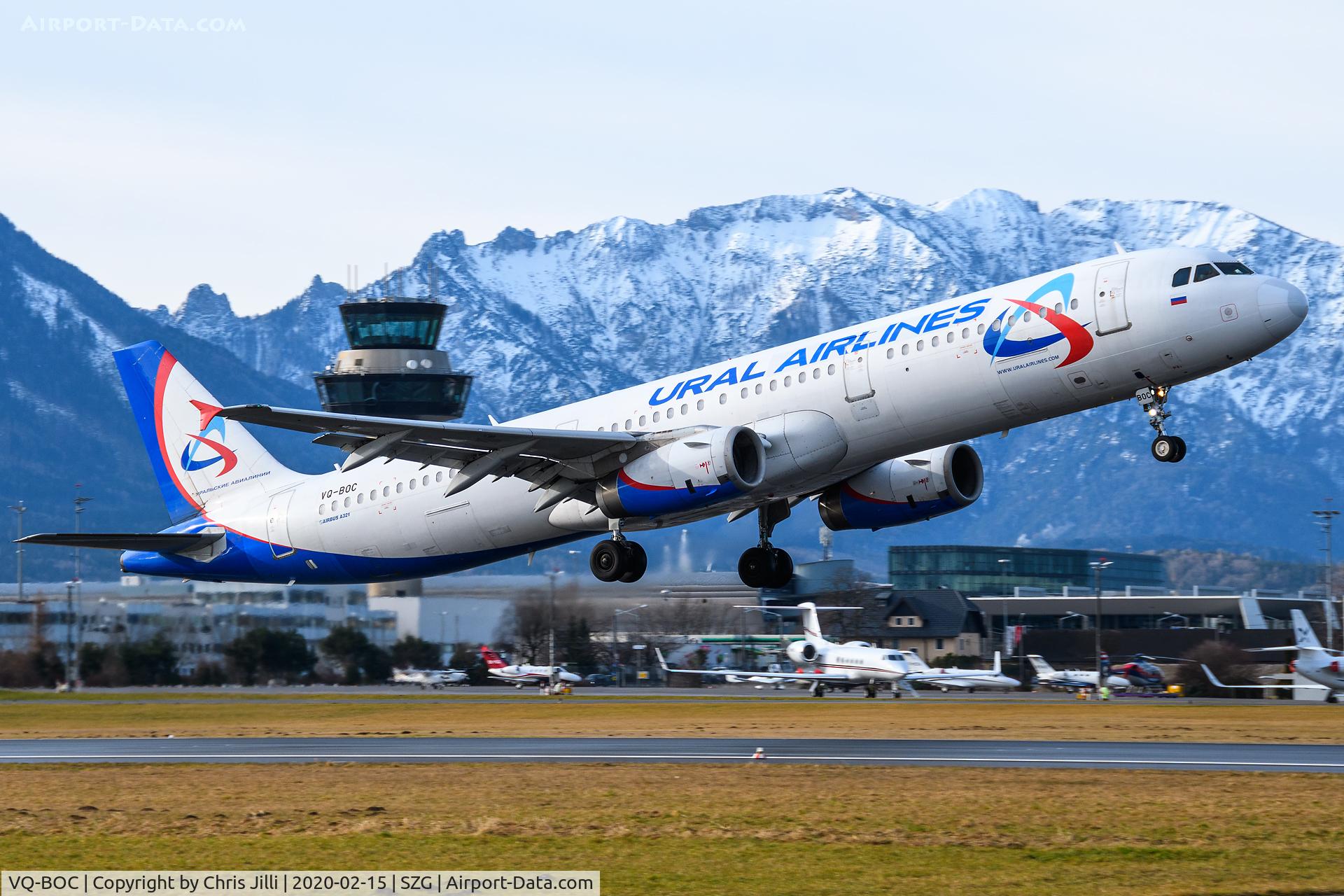 VQ-BOC, 2000 Airbus A321-231 C/N 1199, Ural Airlines
