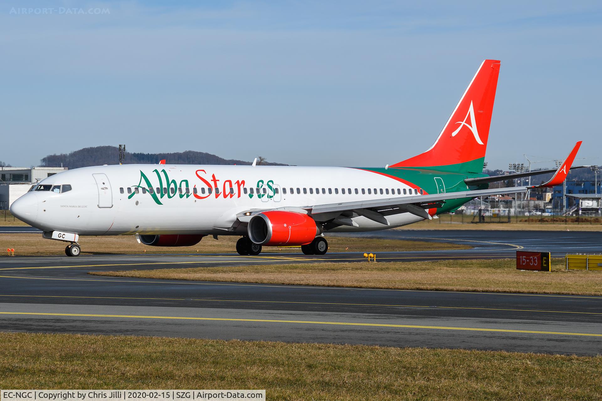EC-NGC, 2000 Boeing 737-809 C/N 28236, Albastar