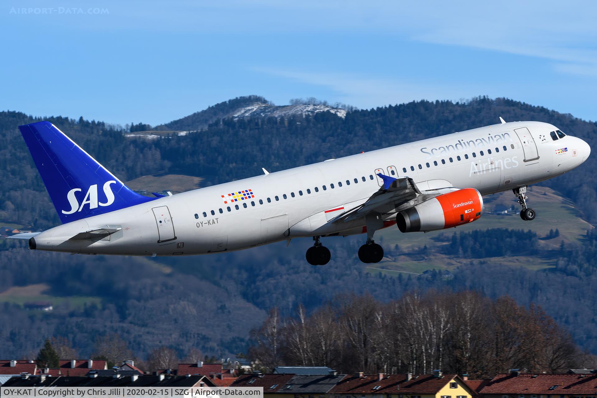 OY-KAT, 2007 Airbus A320-232 C/N 3192, SAS Scandinavian Airlines