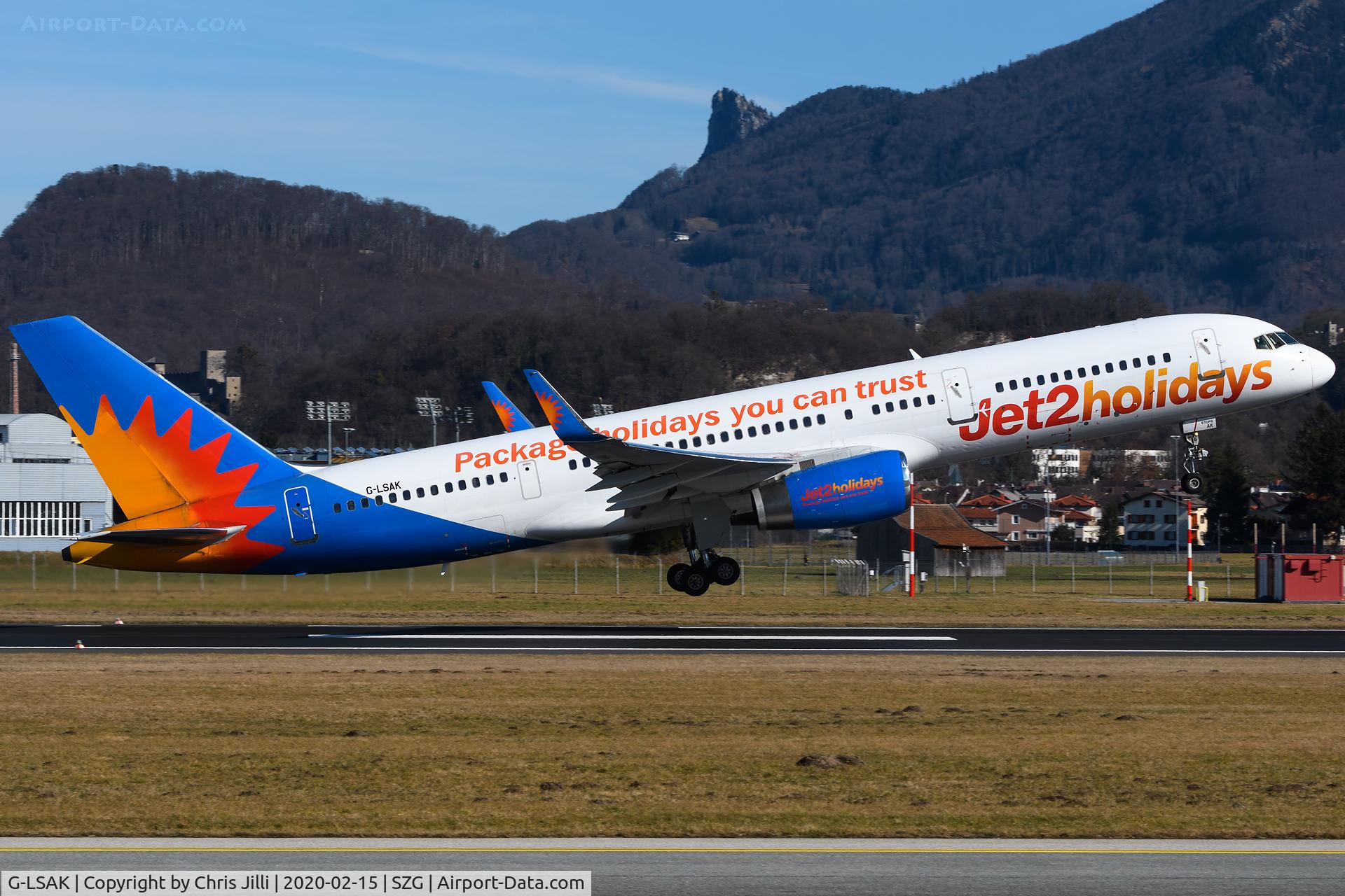 G-LSAK, 1996 Boeing 757-23N C/N 27973, Jet2.com