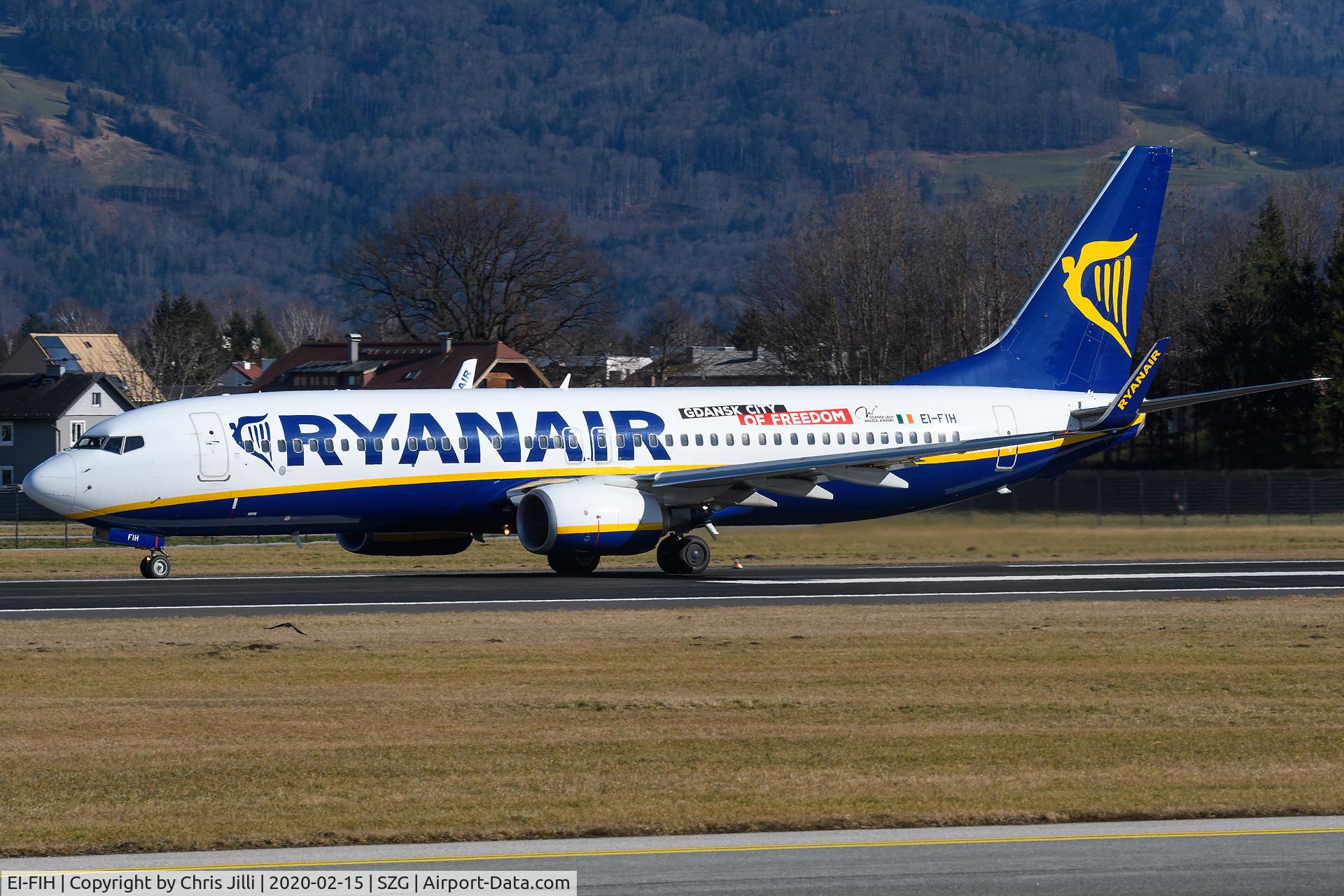 EI-FIH, 2015 Boeing 737-8AS C/N 44697, Ryanair