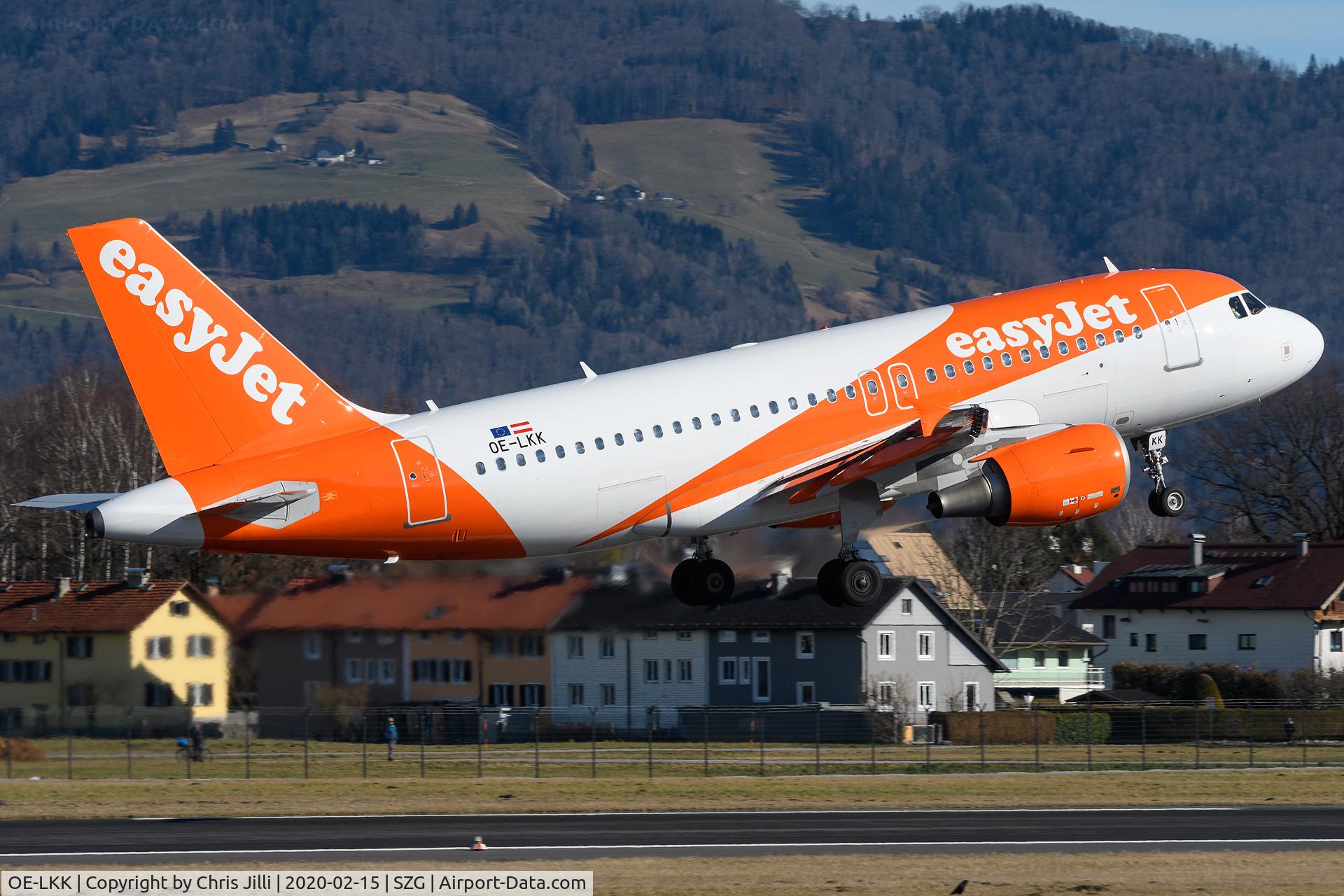 OE-LKK, 2008 Airbus A319-111 C/N 3426, easyJet Europe