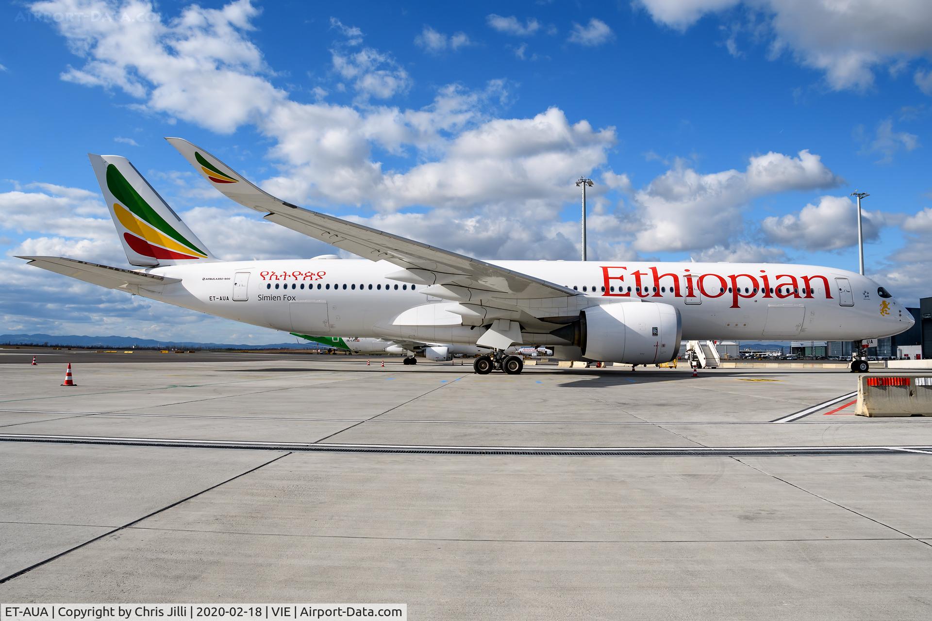 ET-AUA, 2017 Airbus A350-941 C/N 103, Ethiopian Airlines