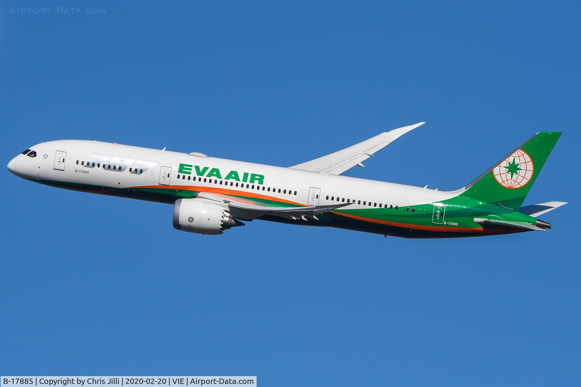 B-17885, 2019 Boeing 787-9 Dreamliner Dreamliner C/N 42118, EVA Air