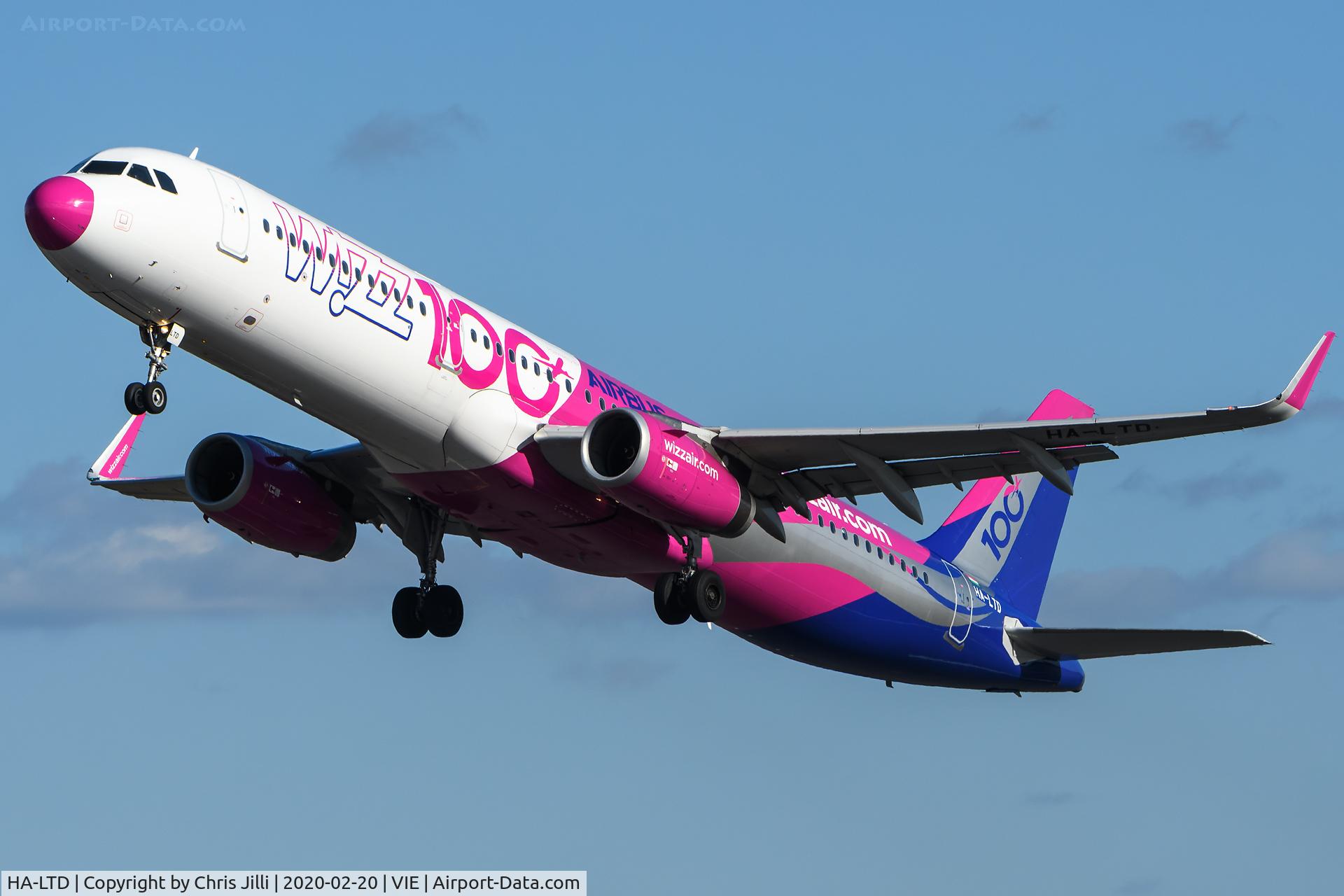 HA-LTD, 2018 Airbus A321-231 C/N 8305, Wizzair