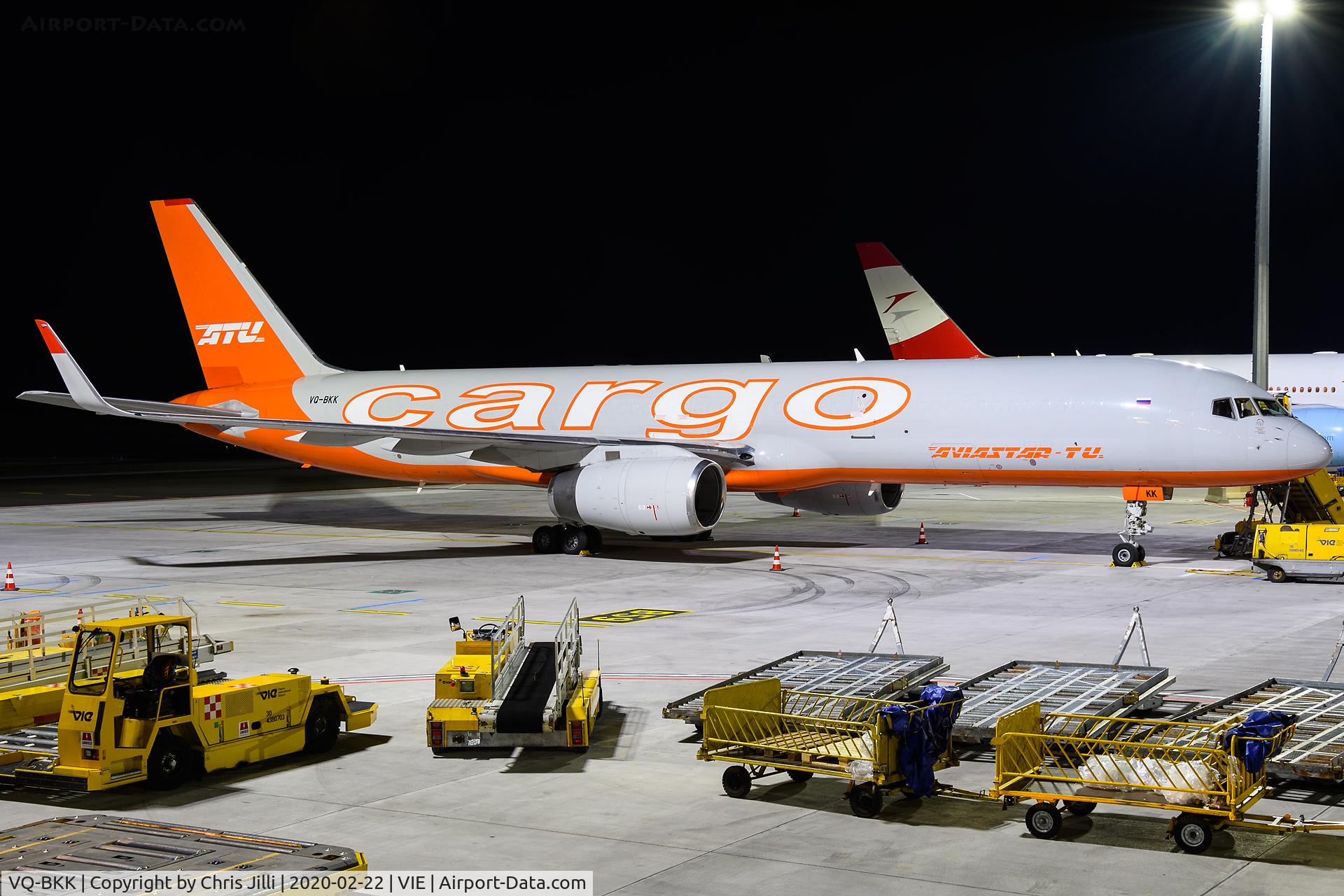 VQ-BKK, 1993 Boeing 757-223F C/N 25731, Aviastar TU
