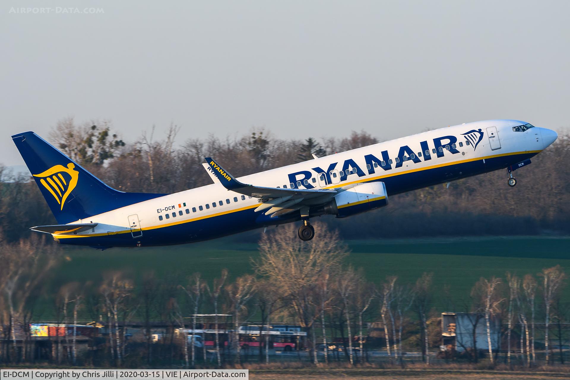 EI-DCM, 2004 Boeing 737-8AS C/N 33807, Ryanair