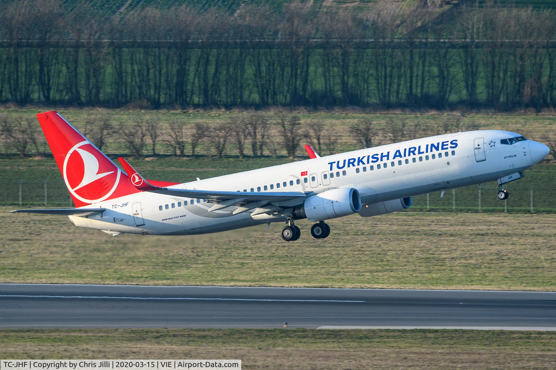 TC-JHF, 2008 Boeing 737-8F2 C/N 35745, Turkish Airlines
