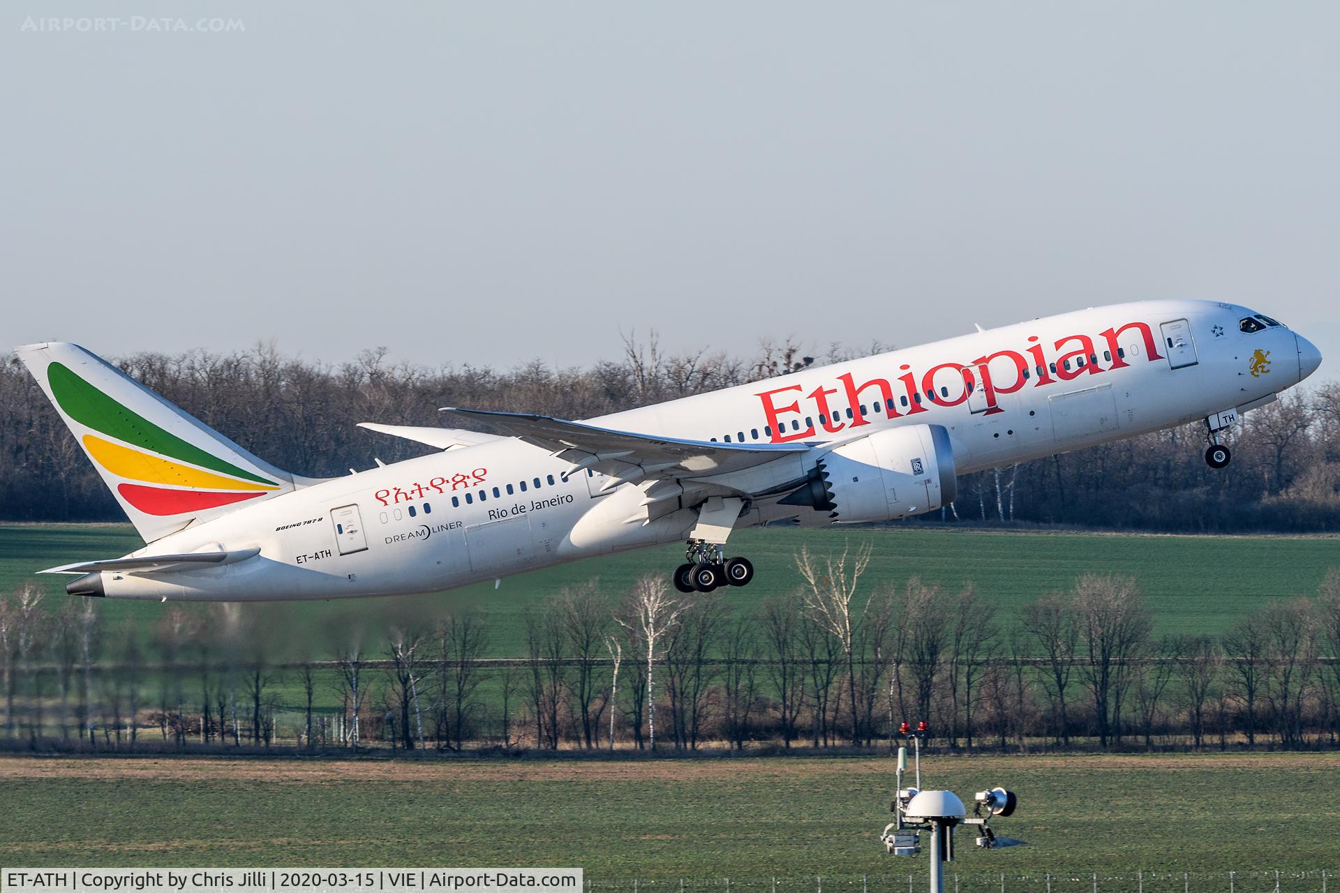 ET-ATH, 2016 Boeing 787-8 Dreamliner C/N 38475, Ethiopian Airlines
