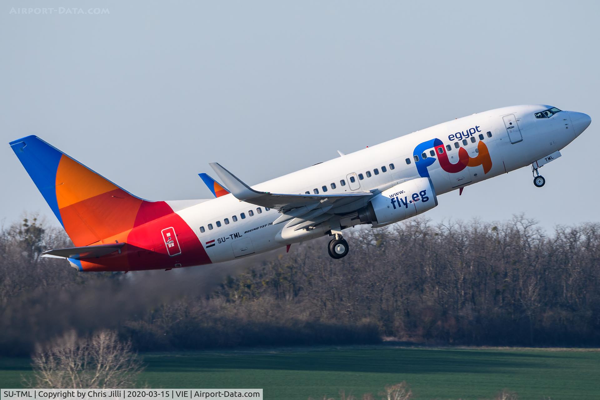 SU-TML, 2007 Boeing 737-76J C/N 36114, flyegypt