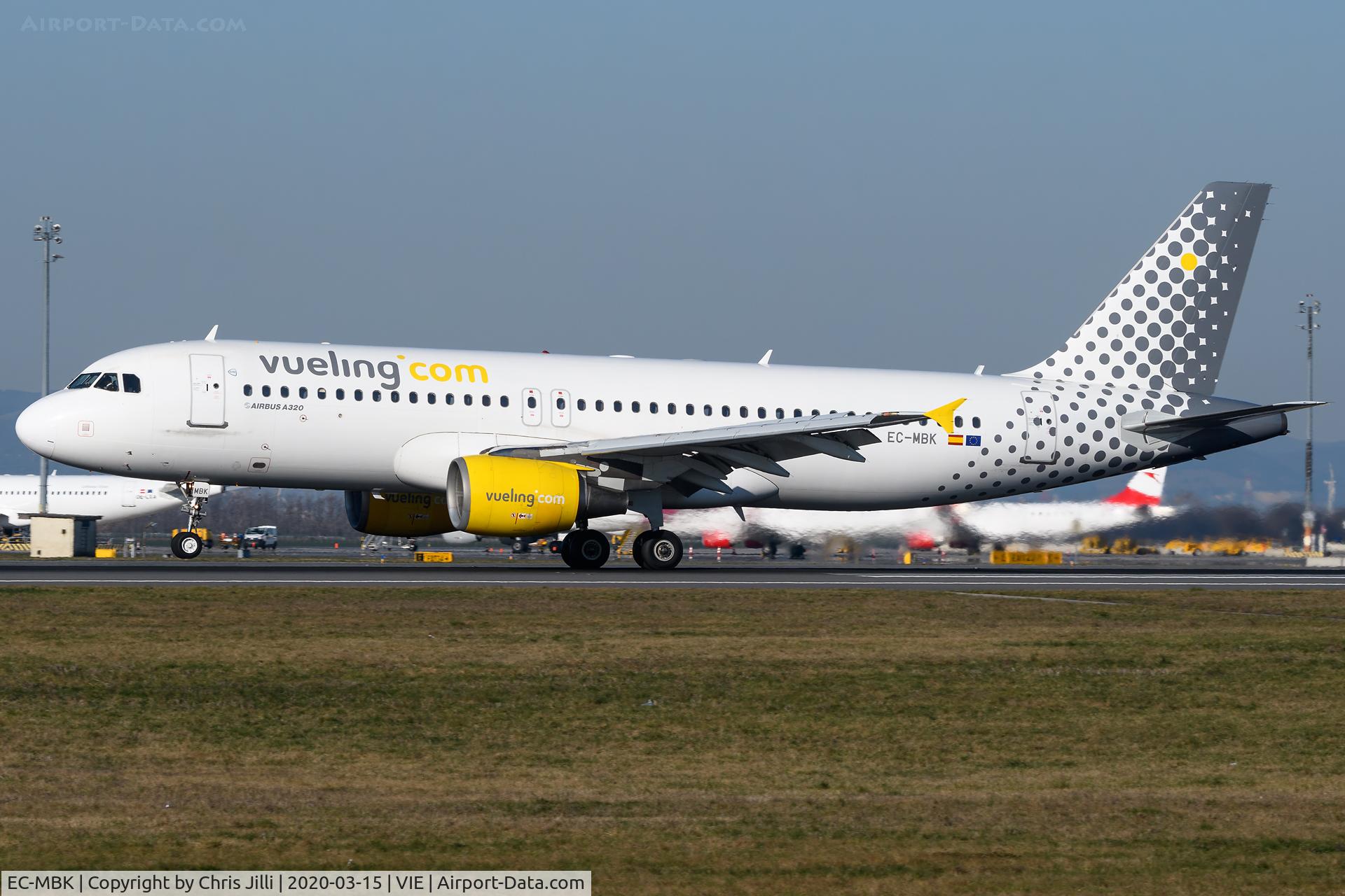 EC-MBK, 2006 Airbus A320-214 C/N 2658, vueling
