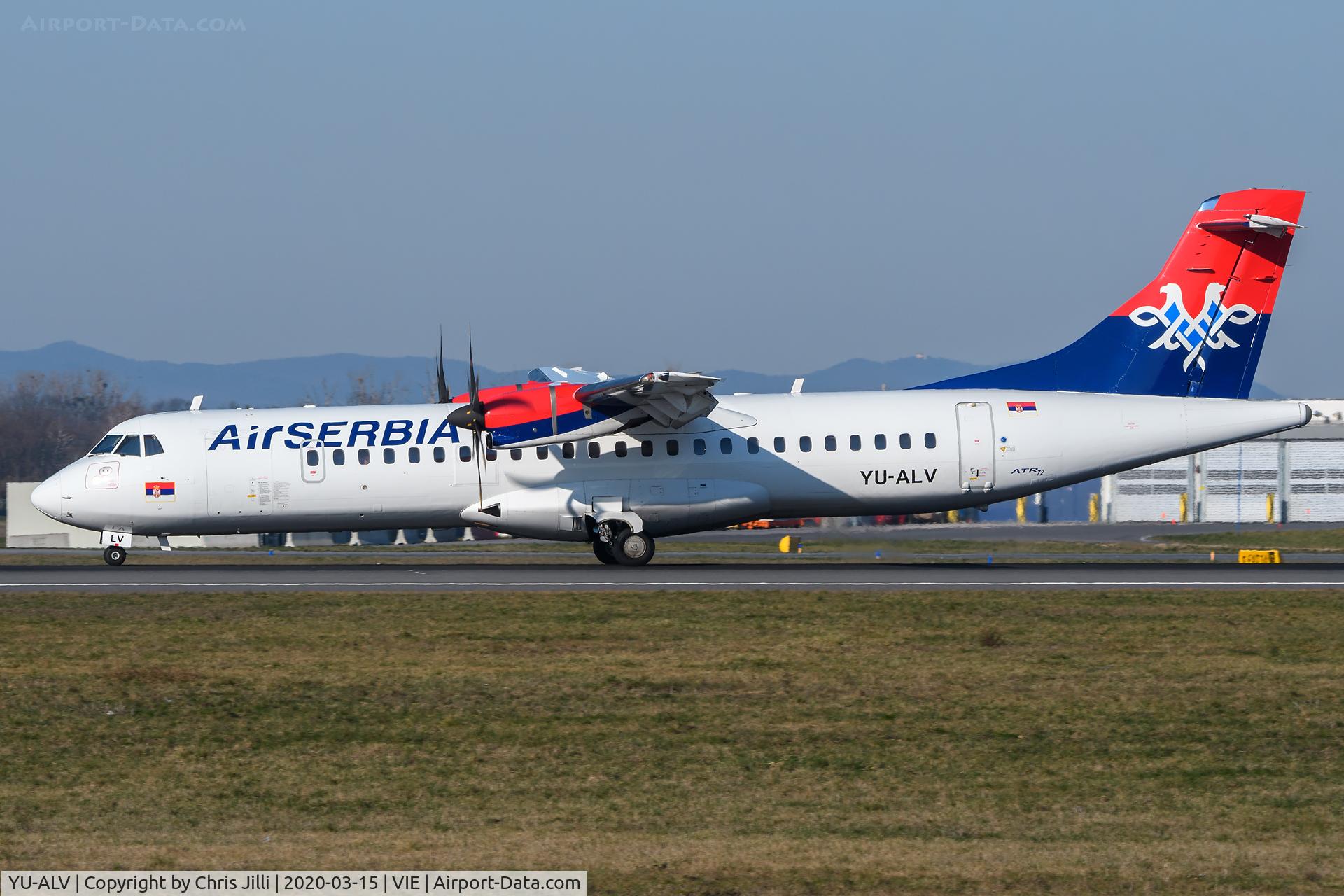 YU-ALV, 2006 ATR 72-212A C/N 727, Air Serbia