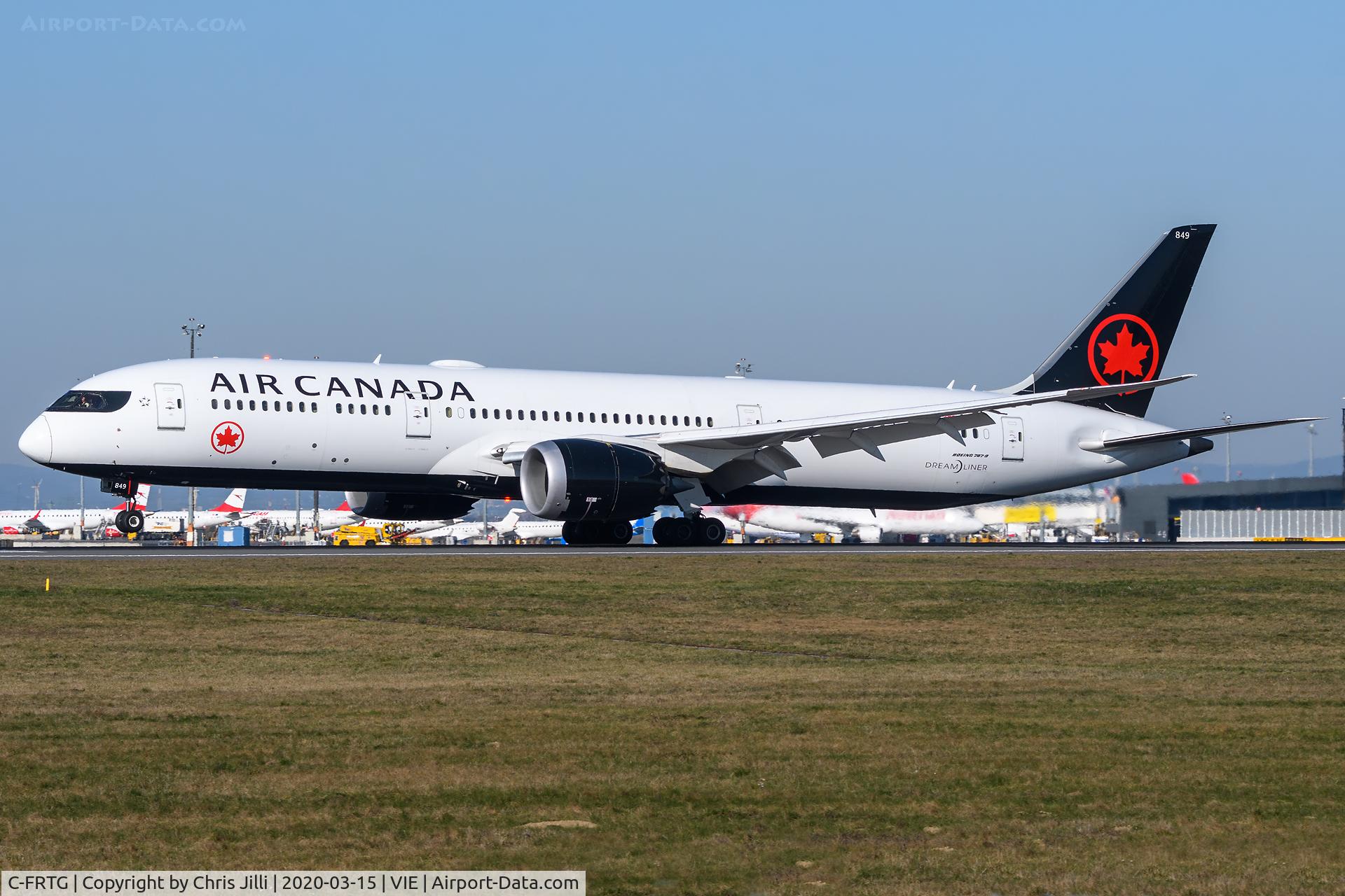 C-FRTG, 2017 Boeing 787-9 Dreamliner C/N 37184, Air Canada