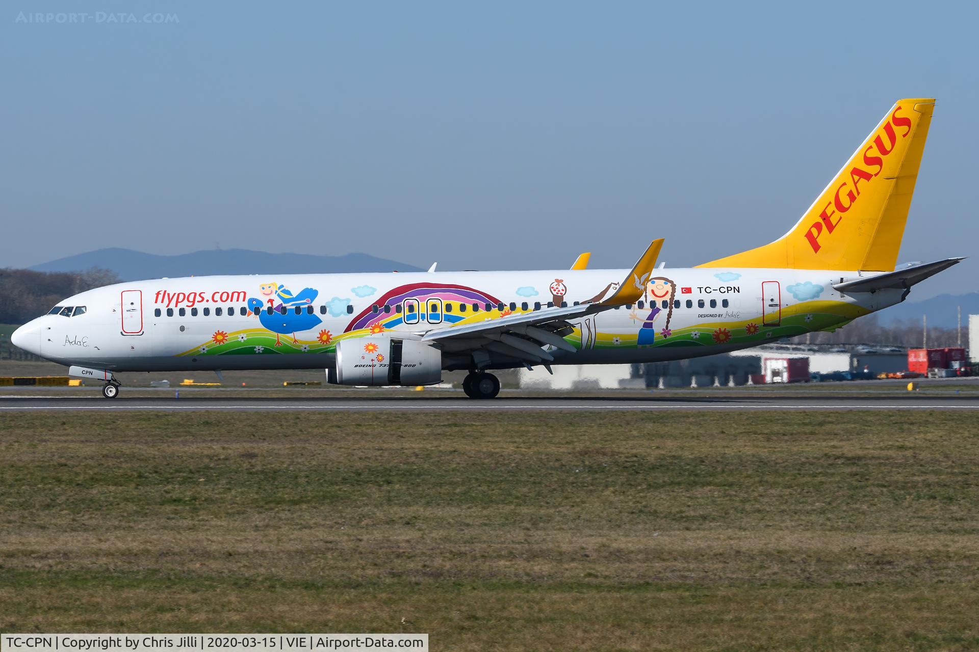 TC-CPN, 2015 Boeing 737-85R C/N 40013, Pegasus Airlines