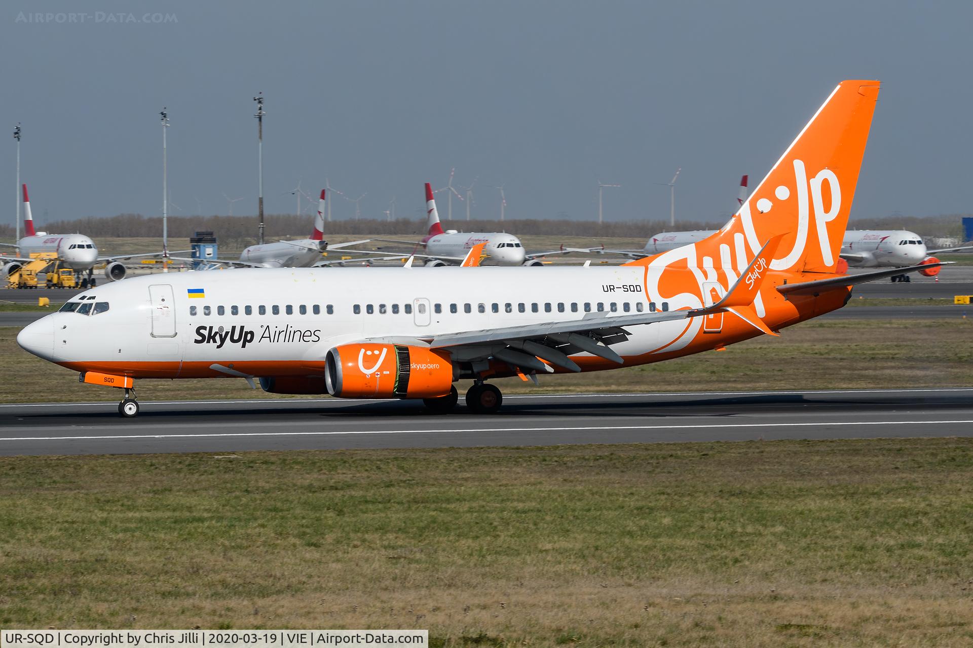 UR-SQD, 2002 Boeing 737-73V C/N 32413, SkyUp Airlines