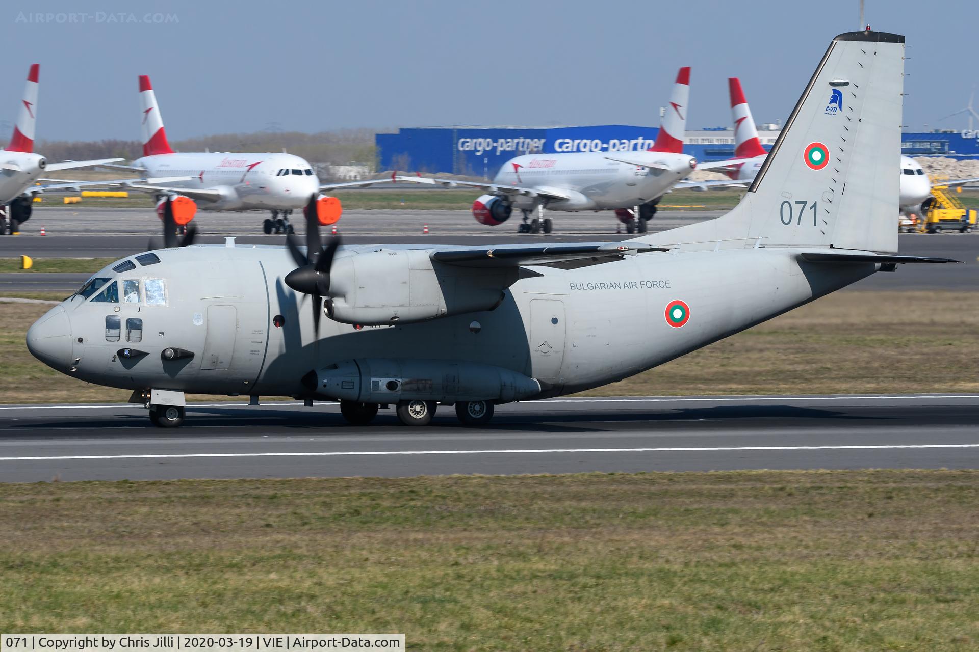 071, Alenia C-27J Spartan C/N 4127, Bulgarian Air Force