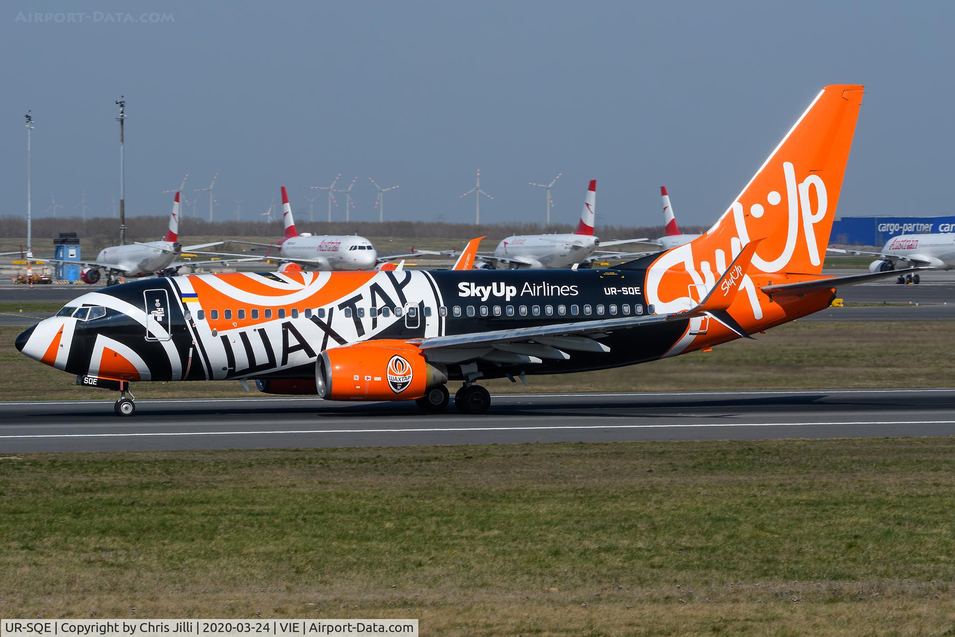 UR-SQE, 2003 Boeing 737-75C C/N 30034, SkyUp Airlines