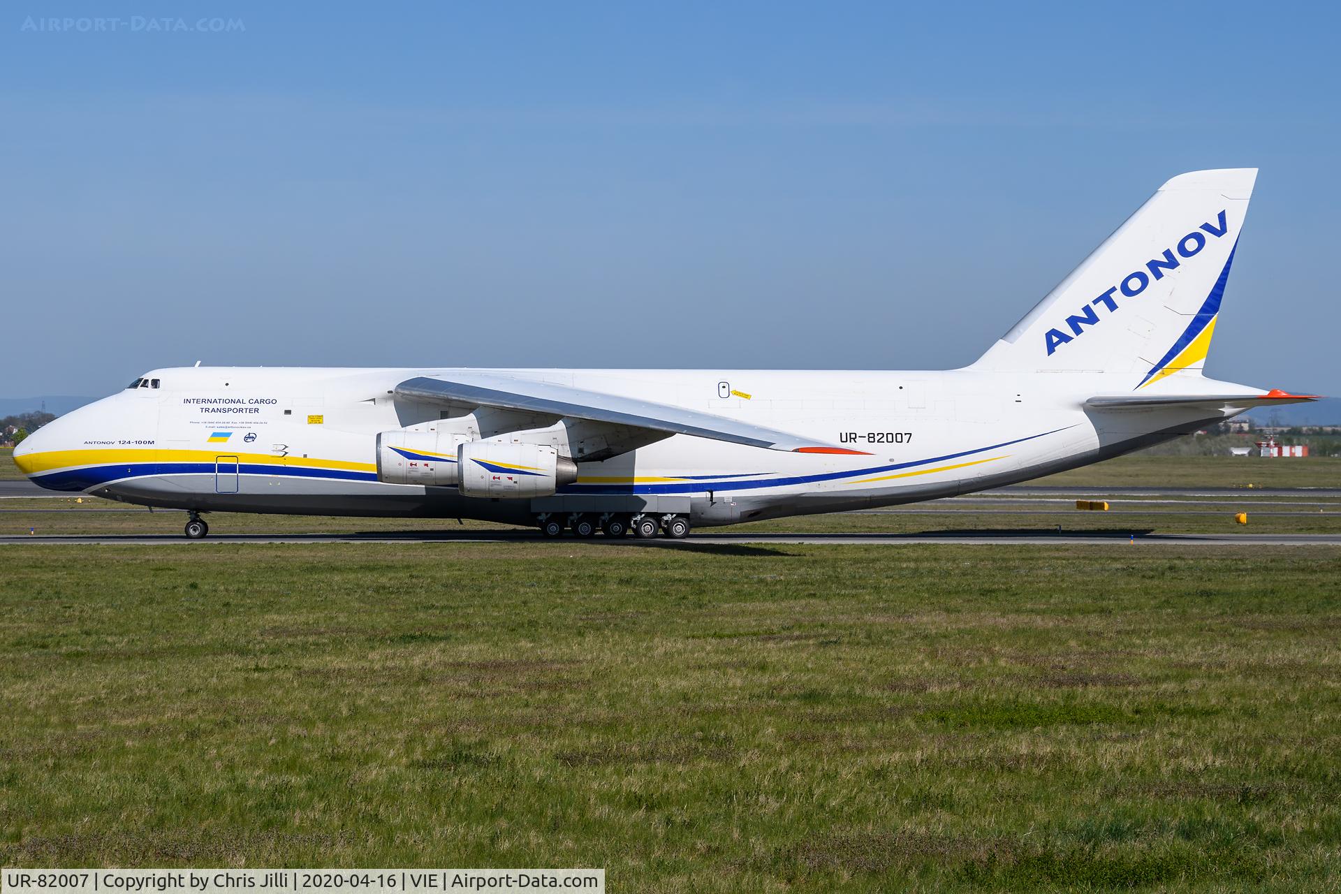 UR-82007, 1988 Antonov An-124-100 Ruslan C/N 19530501005, Antonov Airlines