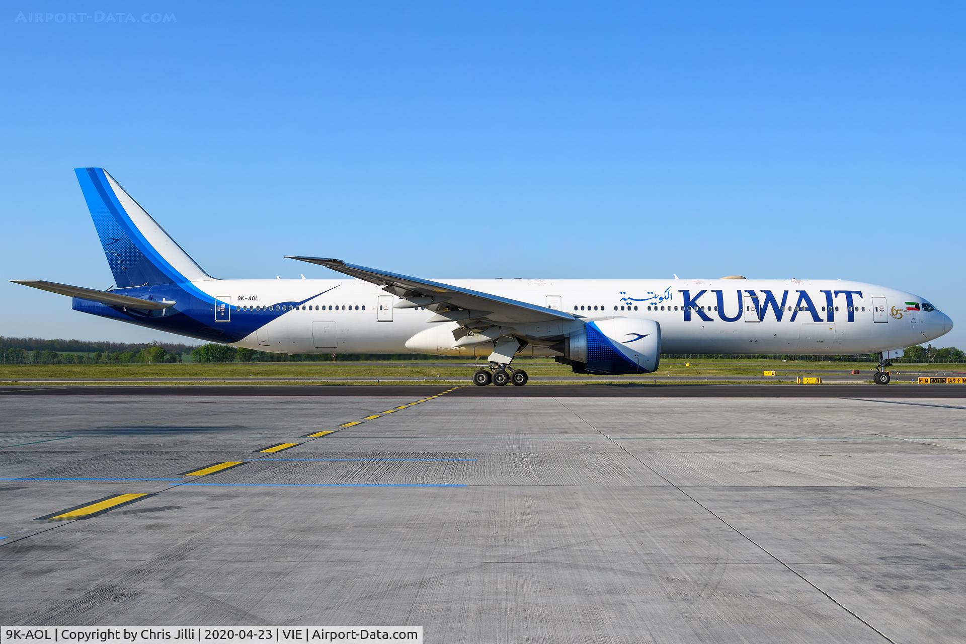 9K-AOL, 2017 Boeing 777-369/ER C/N 62569, Kuwait Airways