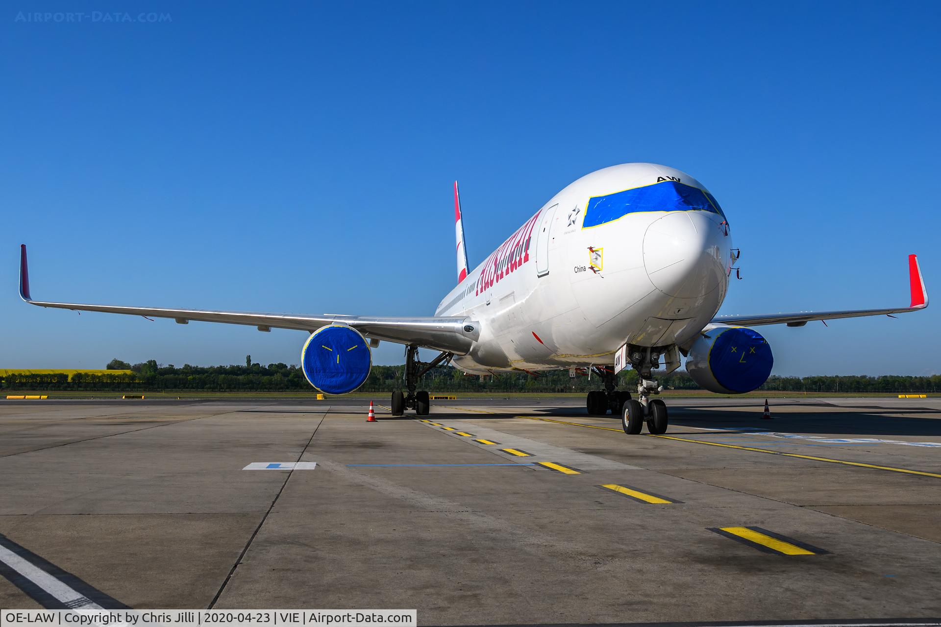 OE-LAW, 1992 Boeing 767-3Z9/ER C/N 26417, Austrian Airlines