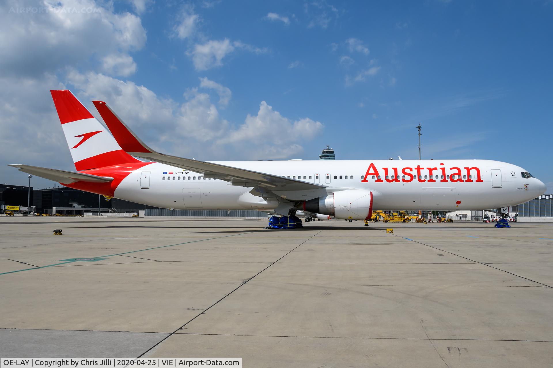 OE-LAY, 1998 Boeing 767-3Z9/ER C/N 29867, Austrian Airlines