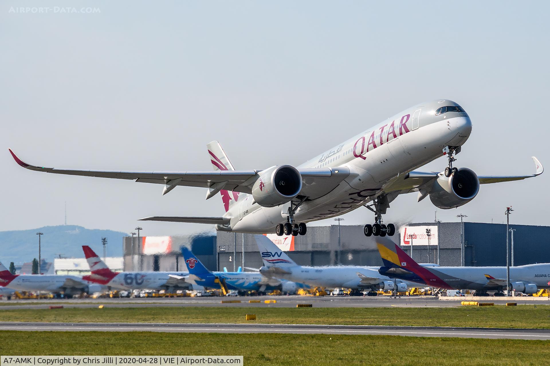 A7-AMK, 2019 Airbus A350-941 C/N 249, Qatar Airways