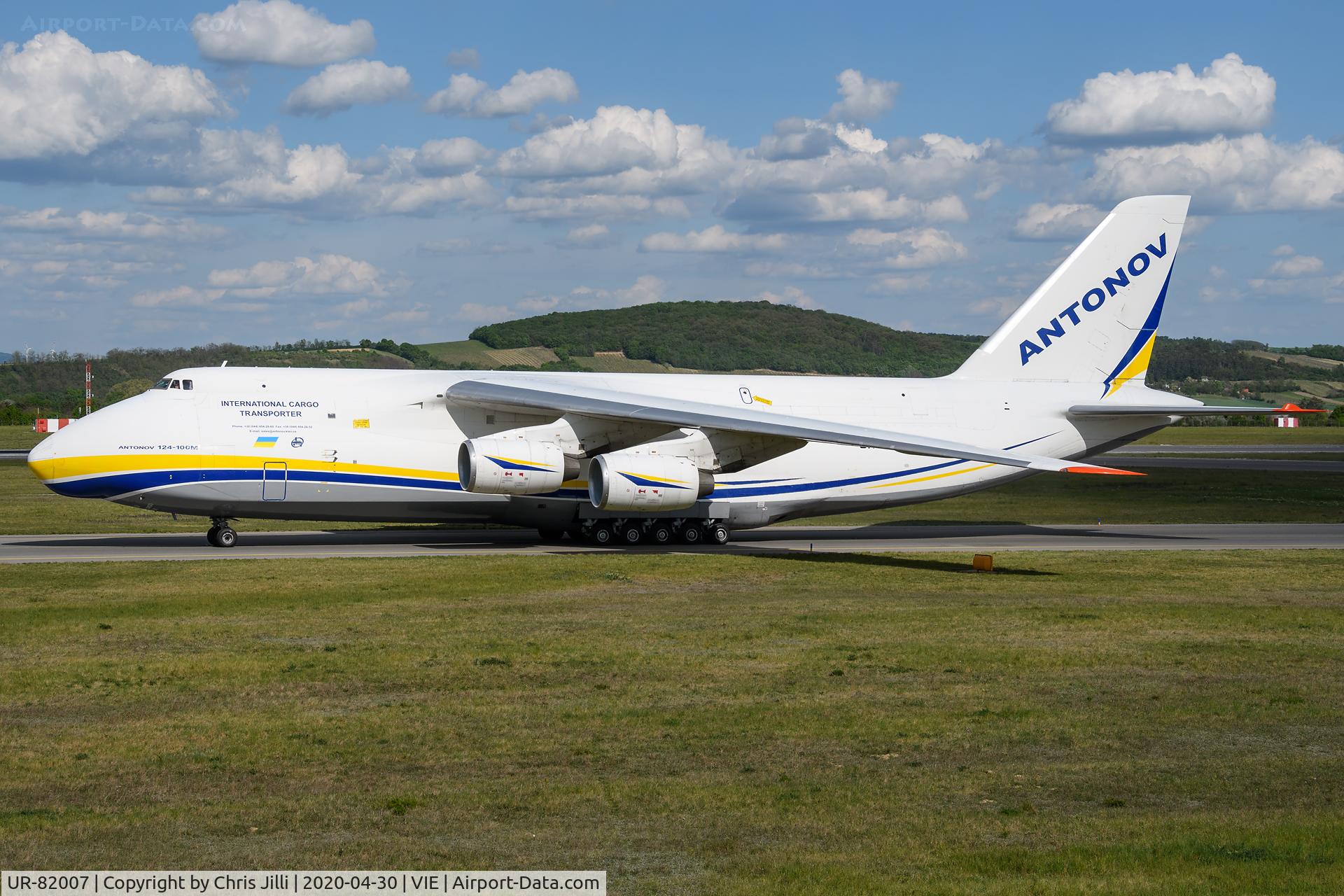 UR-82007, 1988 Antonov An-124-100 Ruslan C/N 19530501005, Antonov Airlines