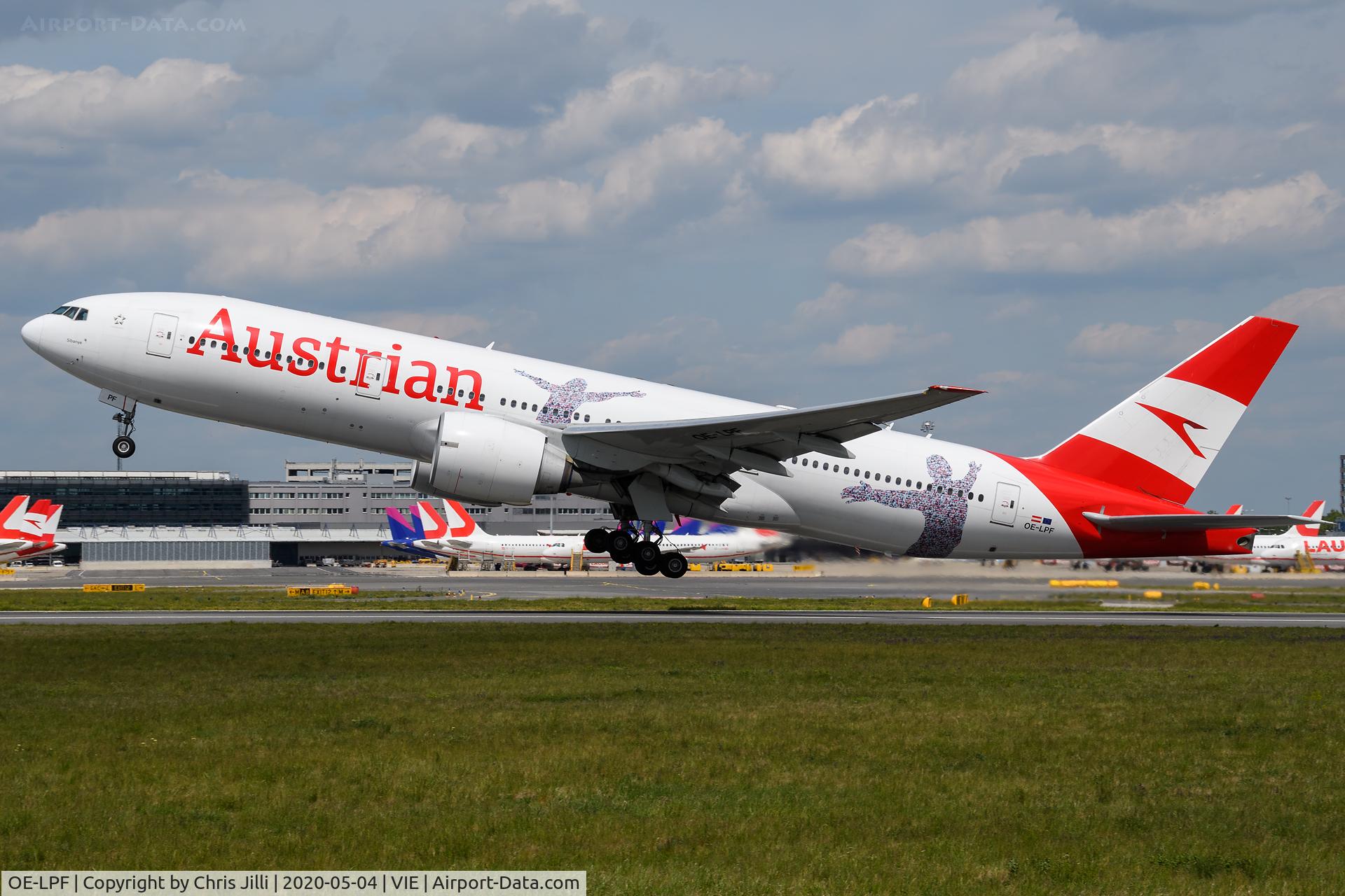 OE-LPF, 2001 Boeing 777-2Q8/ER C/N 28692, Austrian Airlines
