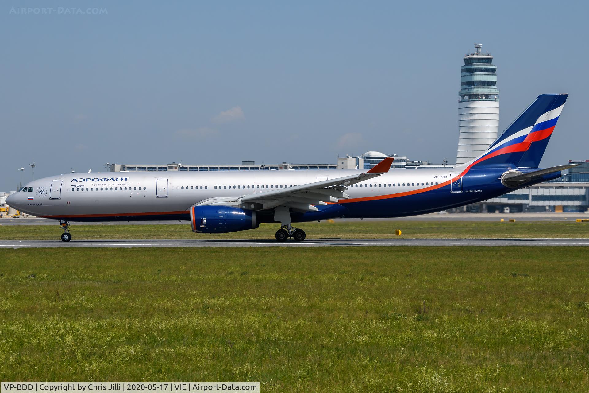 VP-BDD, 2012 Airbus A330-343X C/N 1356, Aeroflot
