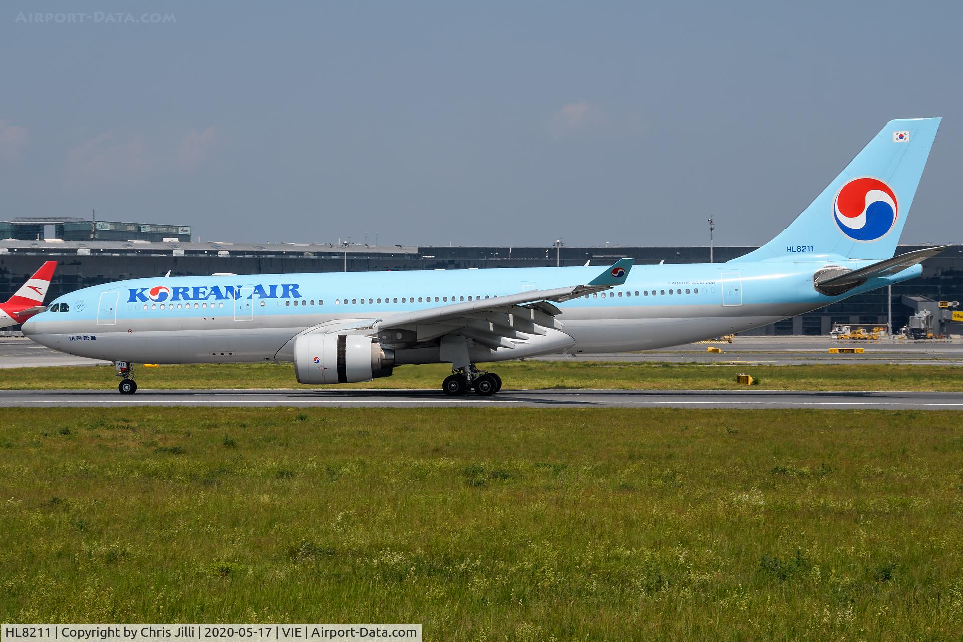 HL8211, 2010 Airbus A330-223 C/N 1133, Korean Air